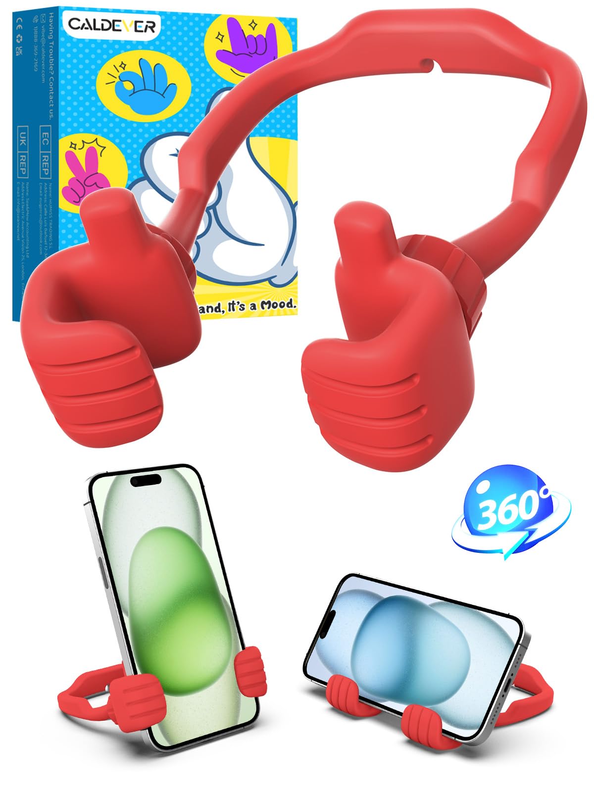 CALDEVER Stocking Stuffers for Teens Boys Men Kids Gifts Thumbs Up Laz - View 9