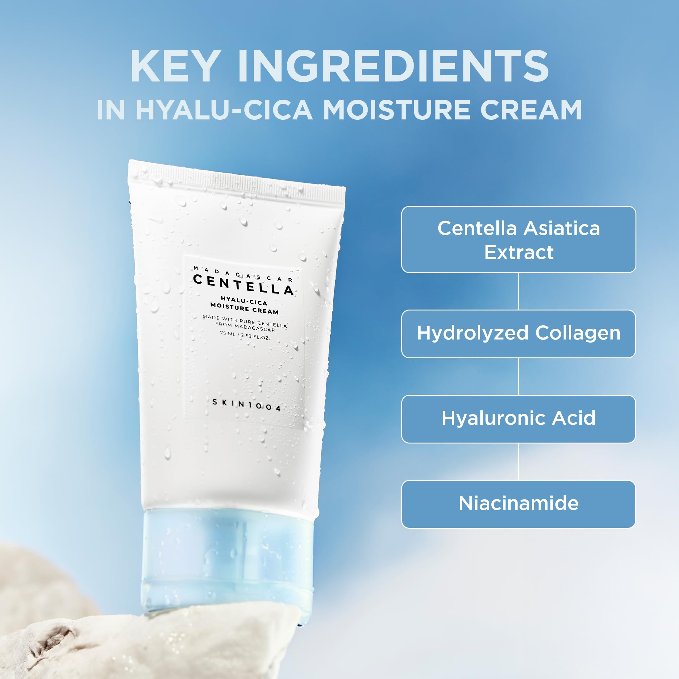 SKIN1004 Hyalu - Cica Moisture Cream & Face Moisturizer - SKIN1004 Official Product View 5