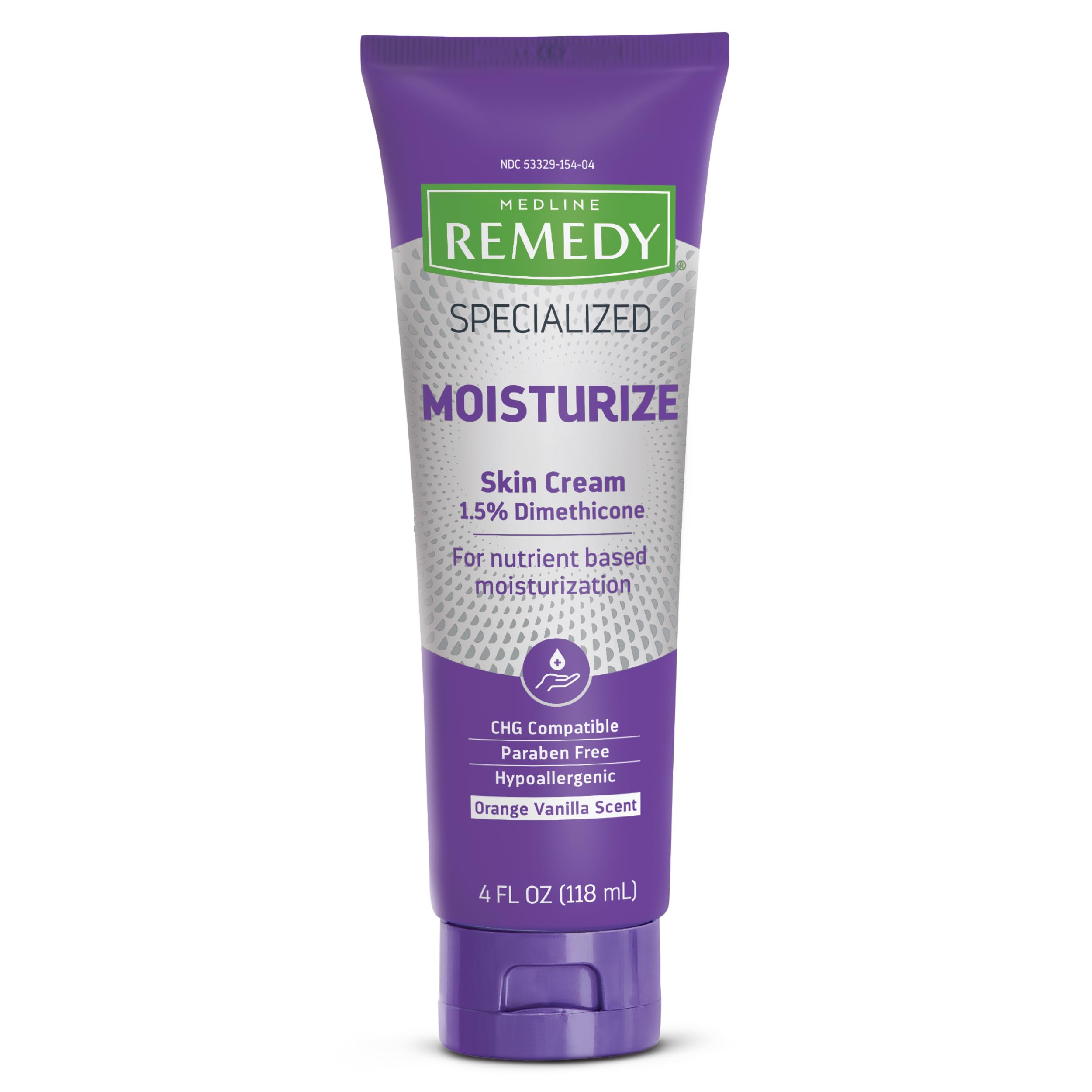 Medline Remedy Specialized Skin Cream, 4 oz., Hydrating and - Product Imagery