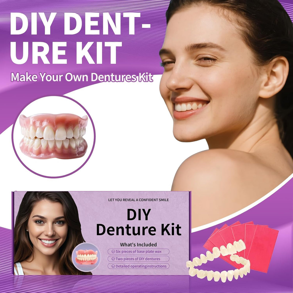 At Home DIY Denture Kit - unizoom Official Imagery - 4