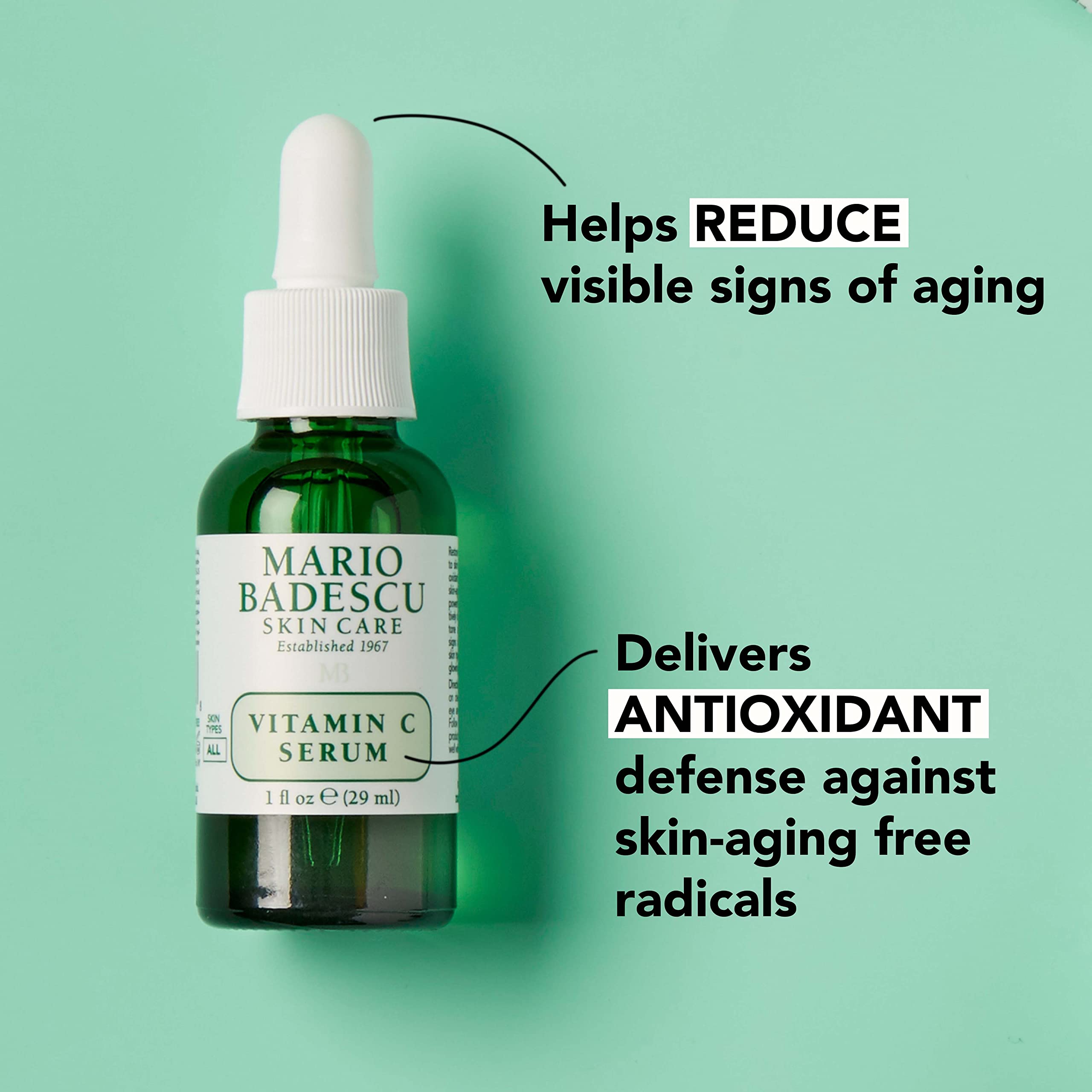 Mario Badescu Vitamin C Serum for All Skin Types Lightweight - Premium Selection Official Imagery - 4