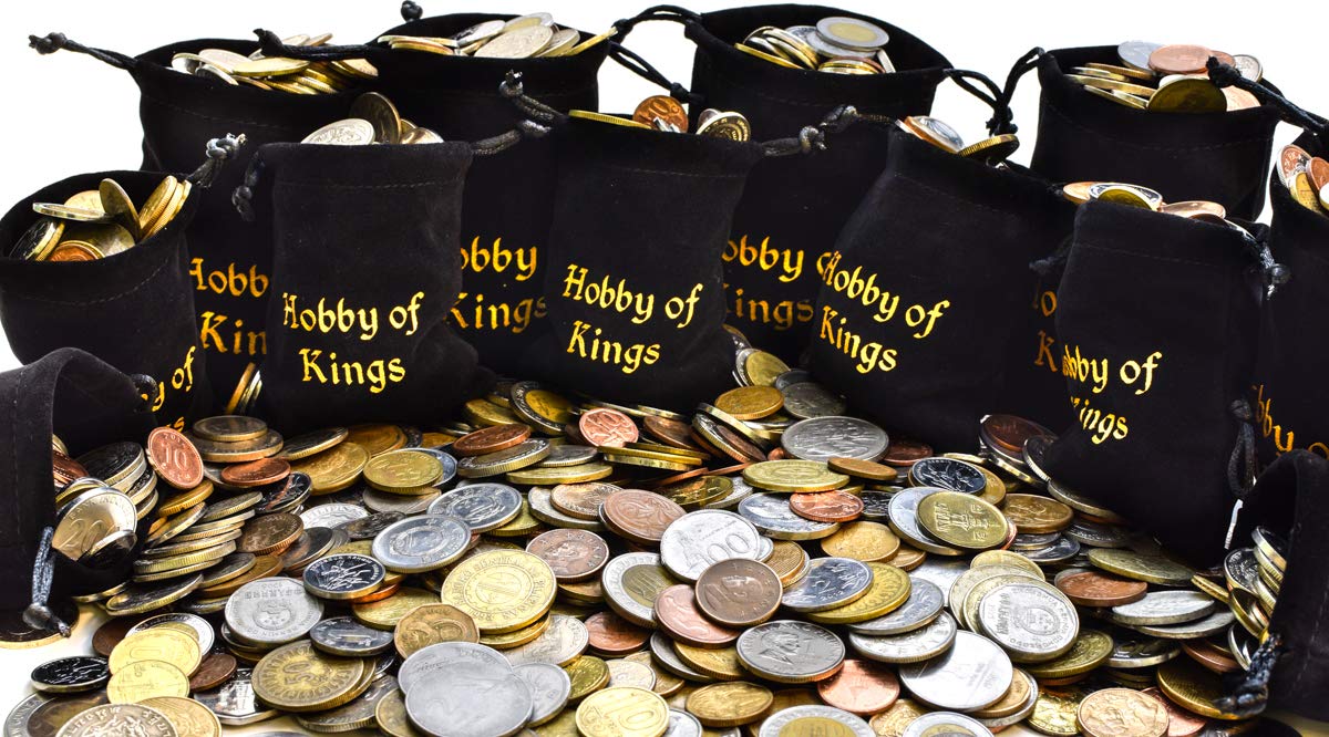 20 Different Coins from Unique Countries Around The World - HOBBY OF KINGS Official Imagery - 8