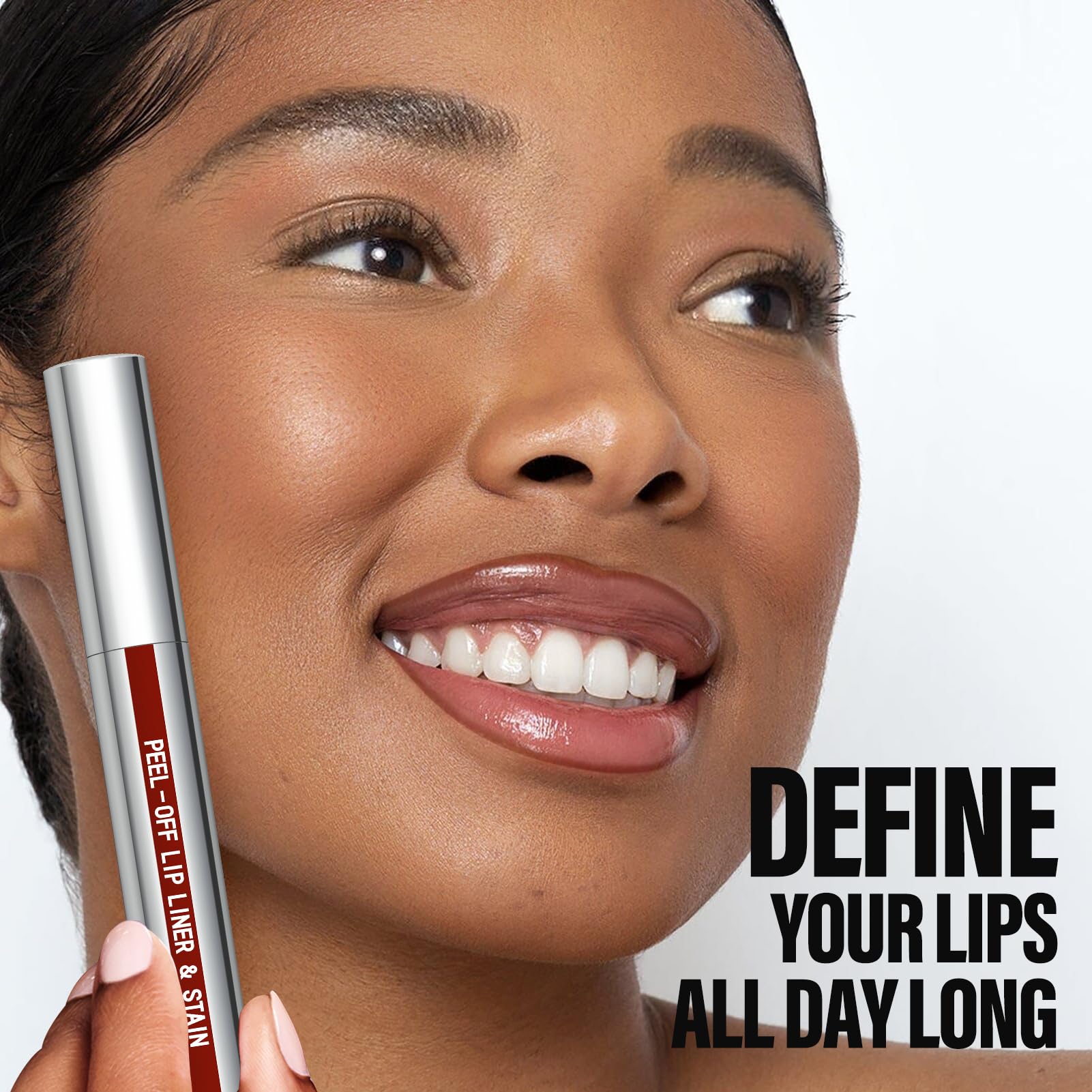 Cilrofelr Peel Off Lip Liner Stain, Long Wear Tattoo Lip Liner with Tw - View 6