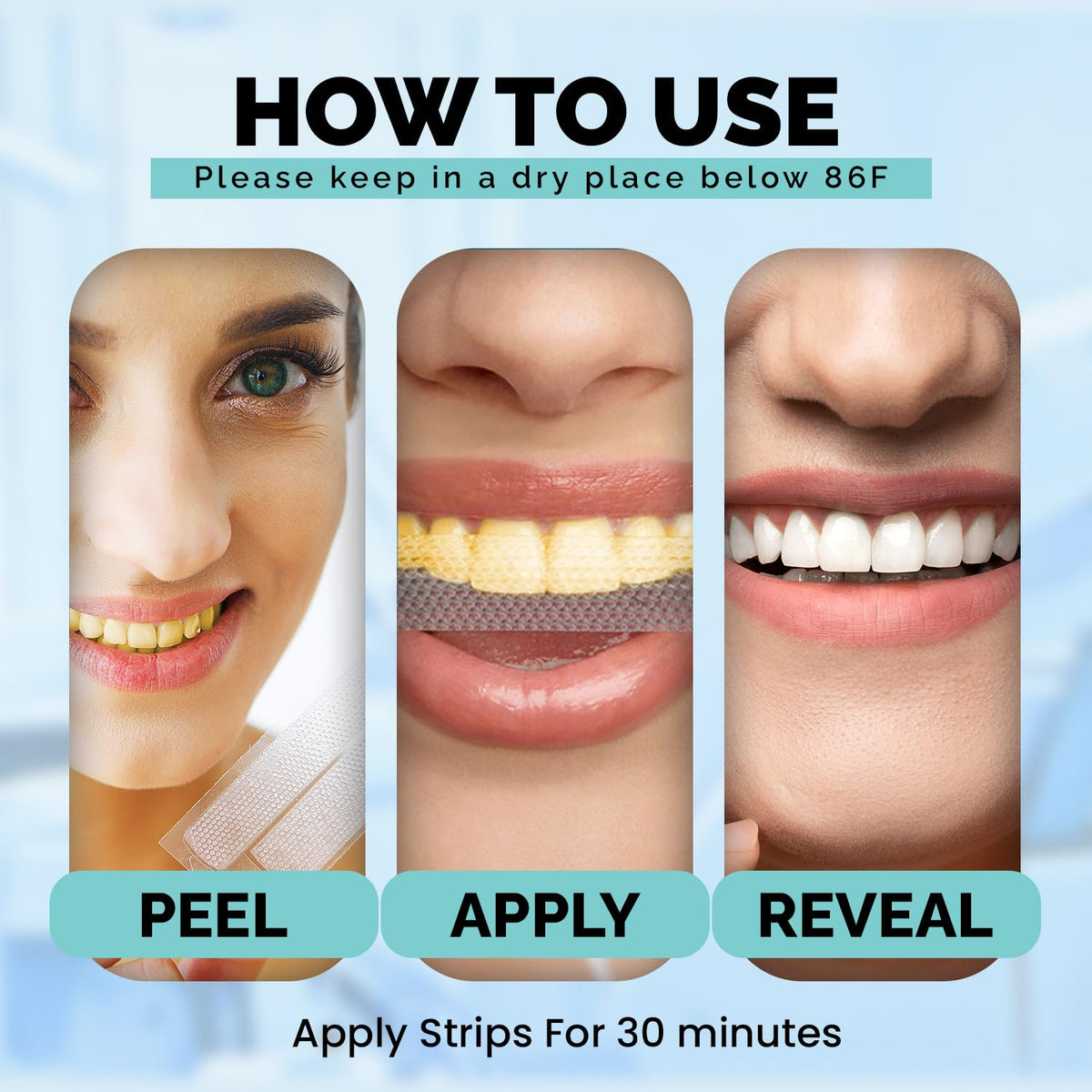 Ollie Transformation Kit Whitening Strips with - Ollie Official Imagery - 4