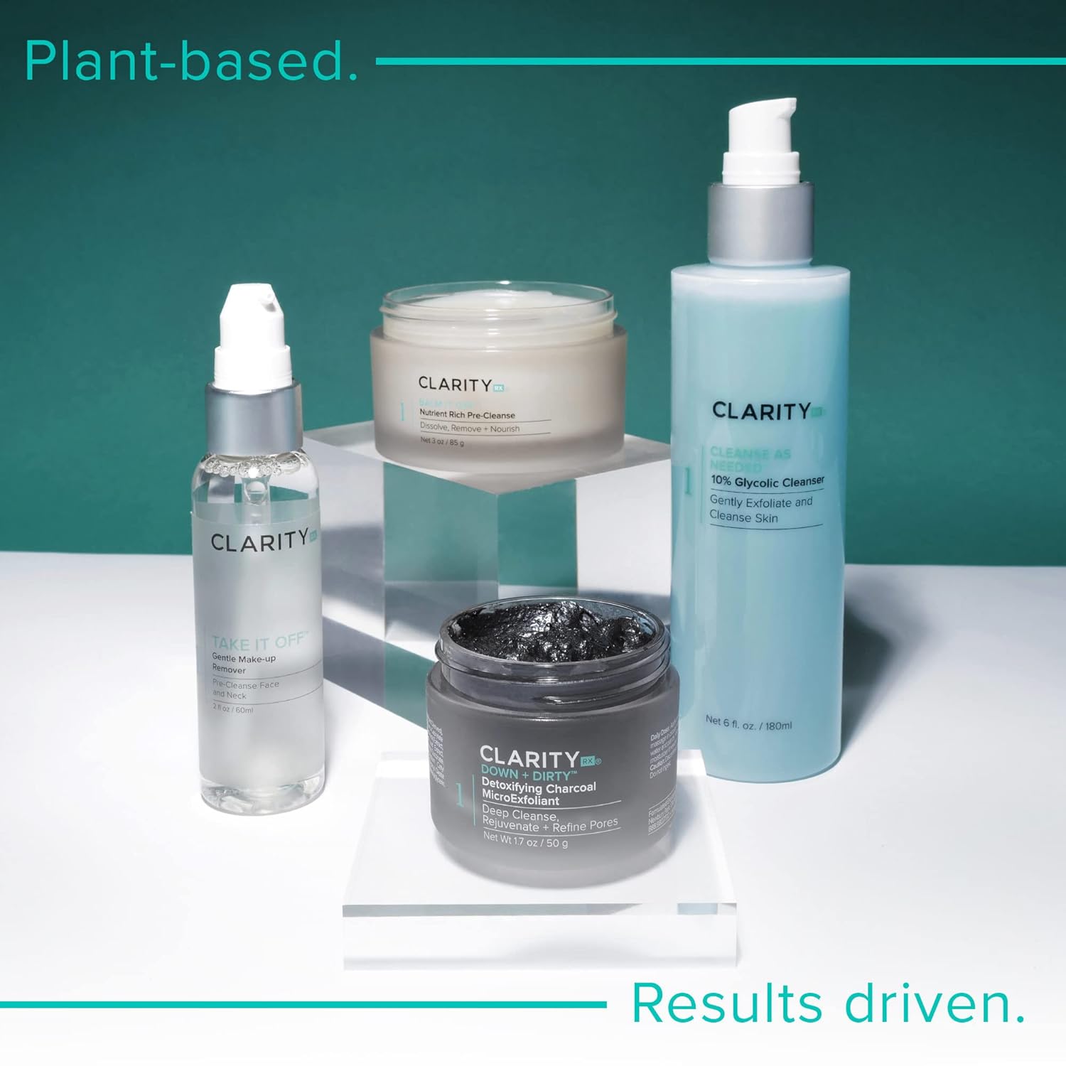 Elefair ClarityRx Daily Dose of Water Lip Treatment with hydrating hyaluronic acid and plant-based ingredients, 0.4 oz.