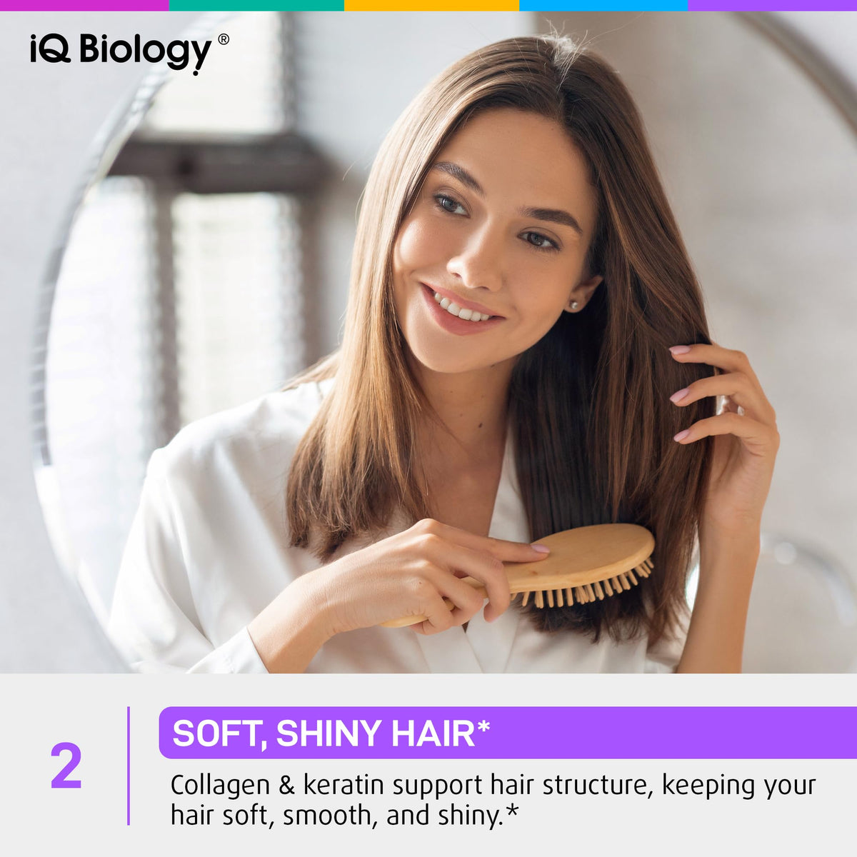 Liquid Biotin for Hair Growth Support - IQ BIOLOGY Official Imagery - 7