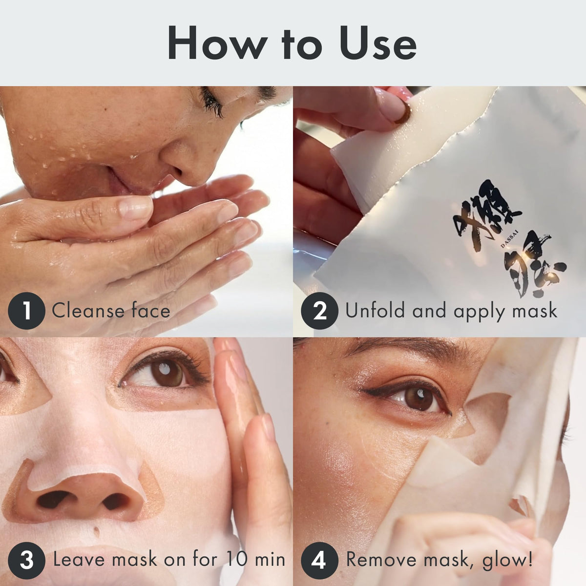 Dassai Beauty Japanese Sake Facial Sheet Mask Set - Dassai Official Imagery - 7