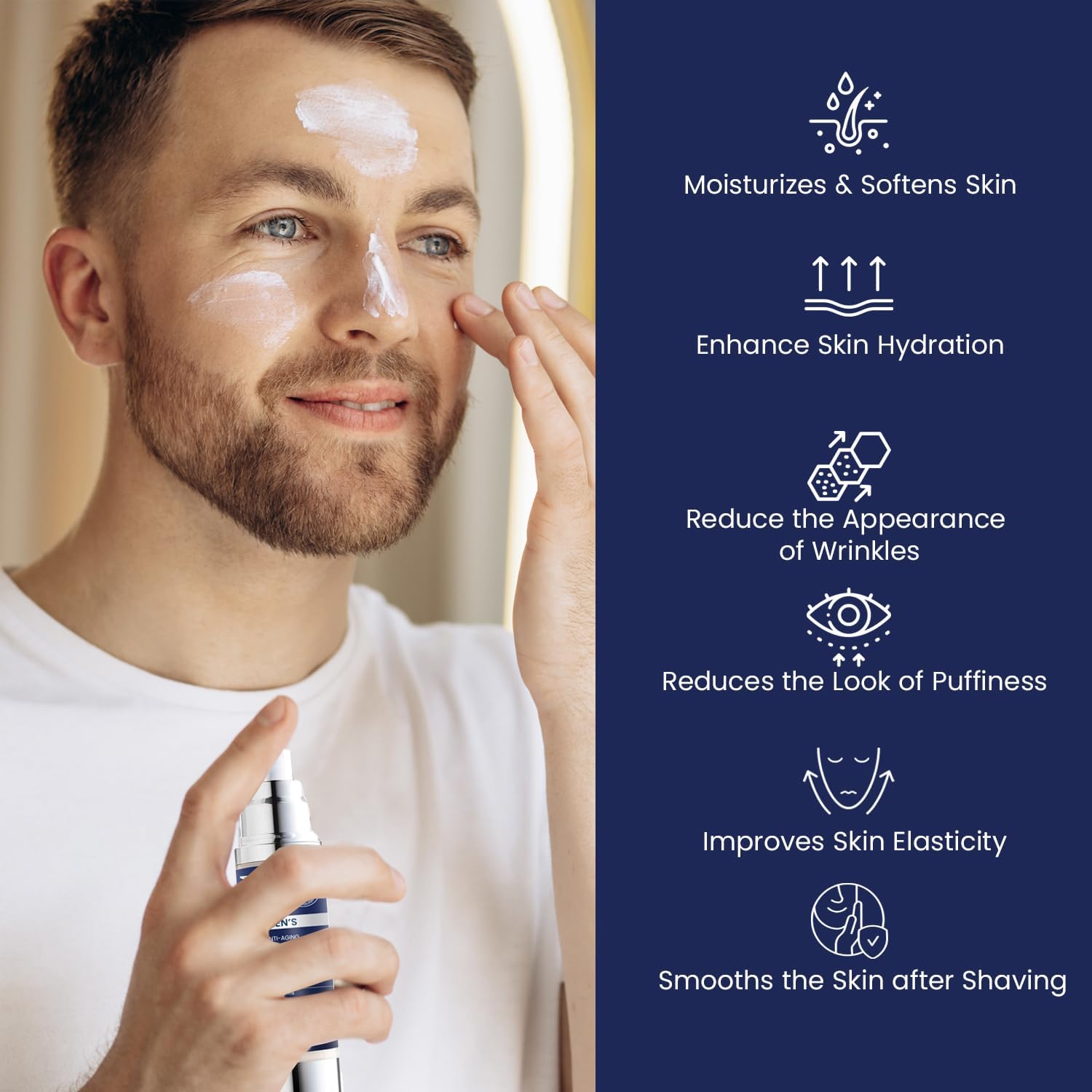 Uttse 6 - 1 Mens Face Moisturizer Face Cream Red - Uttse Official Product View 8