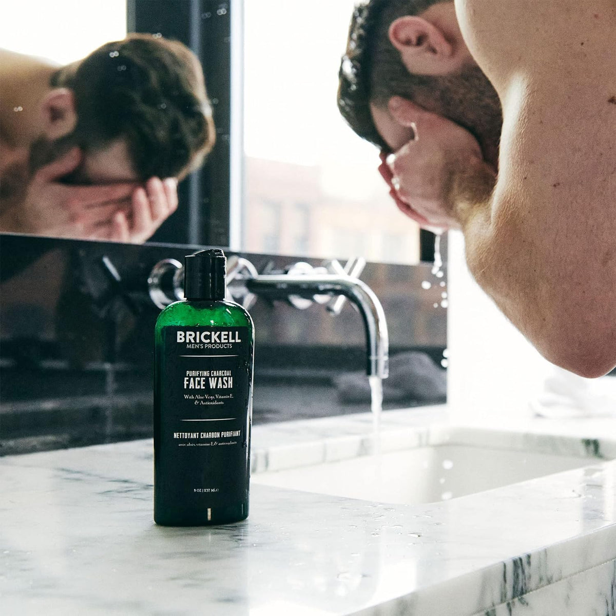 Brickell Men s Daily Essential Face Care Routine II - Brickell Men's Products Official Imagery - 3