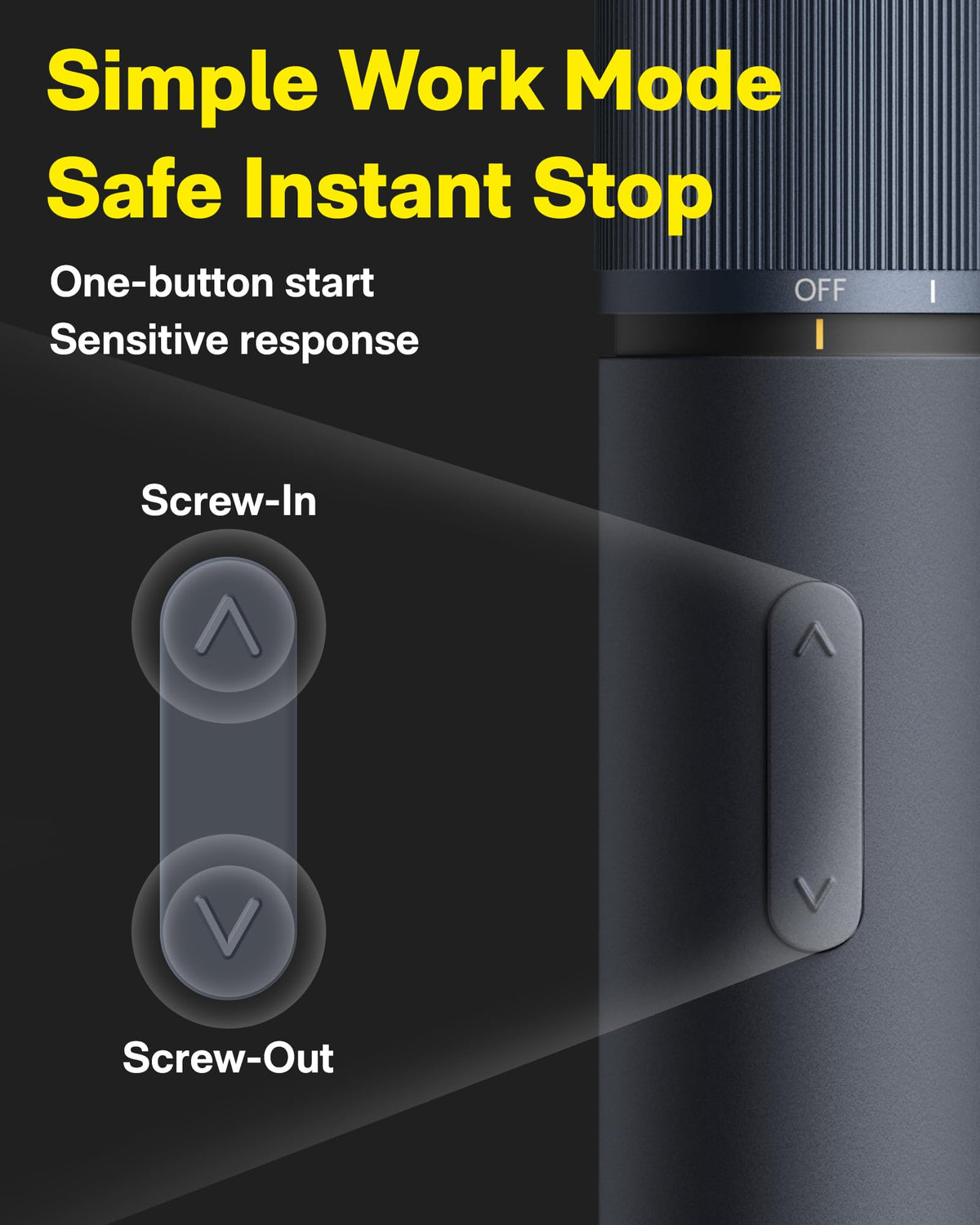 HOTO 12 in 1 Electric Screwdriver Rechargeable Cordless - HOTO Official Imagery - 5