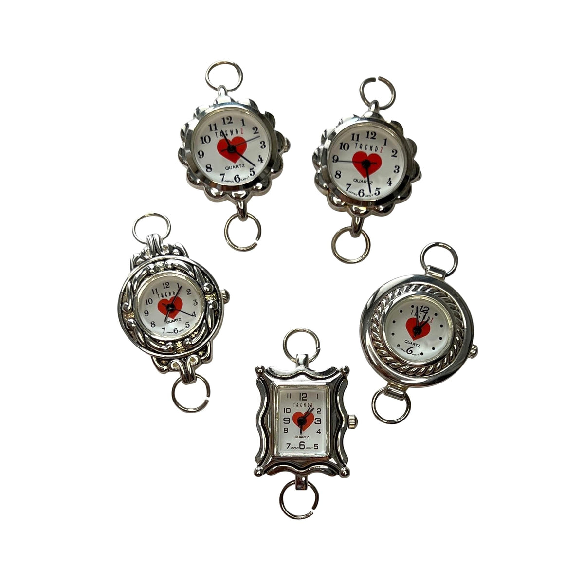 NIMI 5 Piece Printed Pearl Watch Face Set for Beading and - NIMI Official Imagery - 1