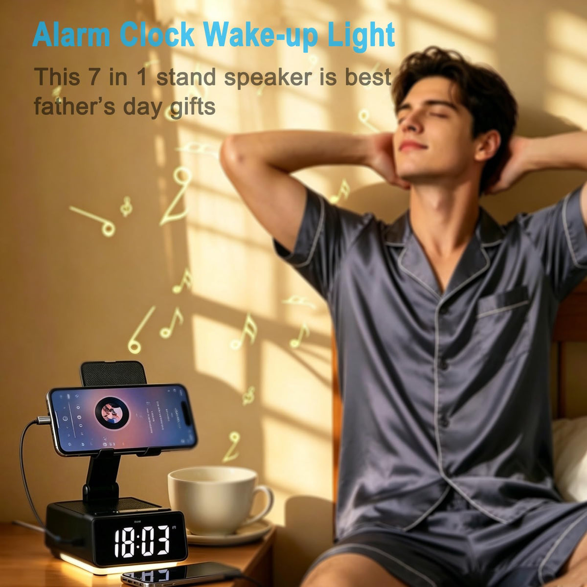 Gifts for Father Men Who Have Everything Bluetooth Speaker - Eractraphlse Official Imagery - 3