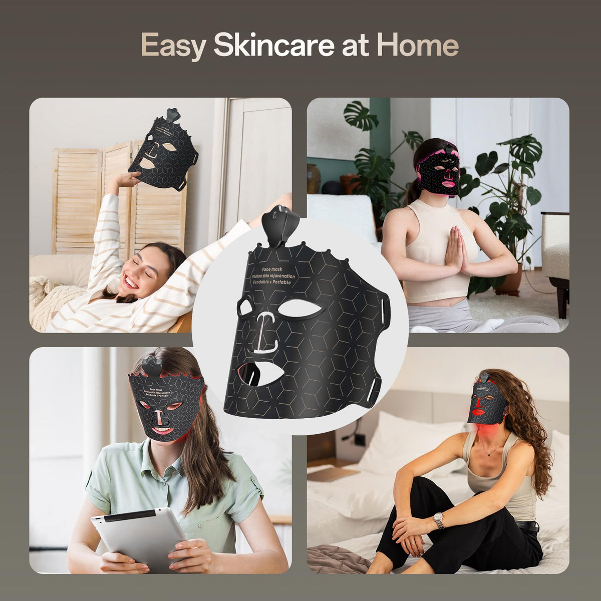 Red Light Mask for Face - Facego Official Imagery - 6