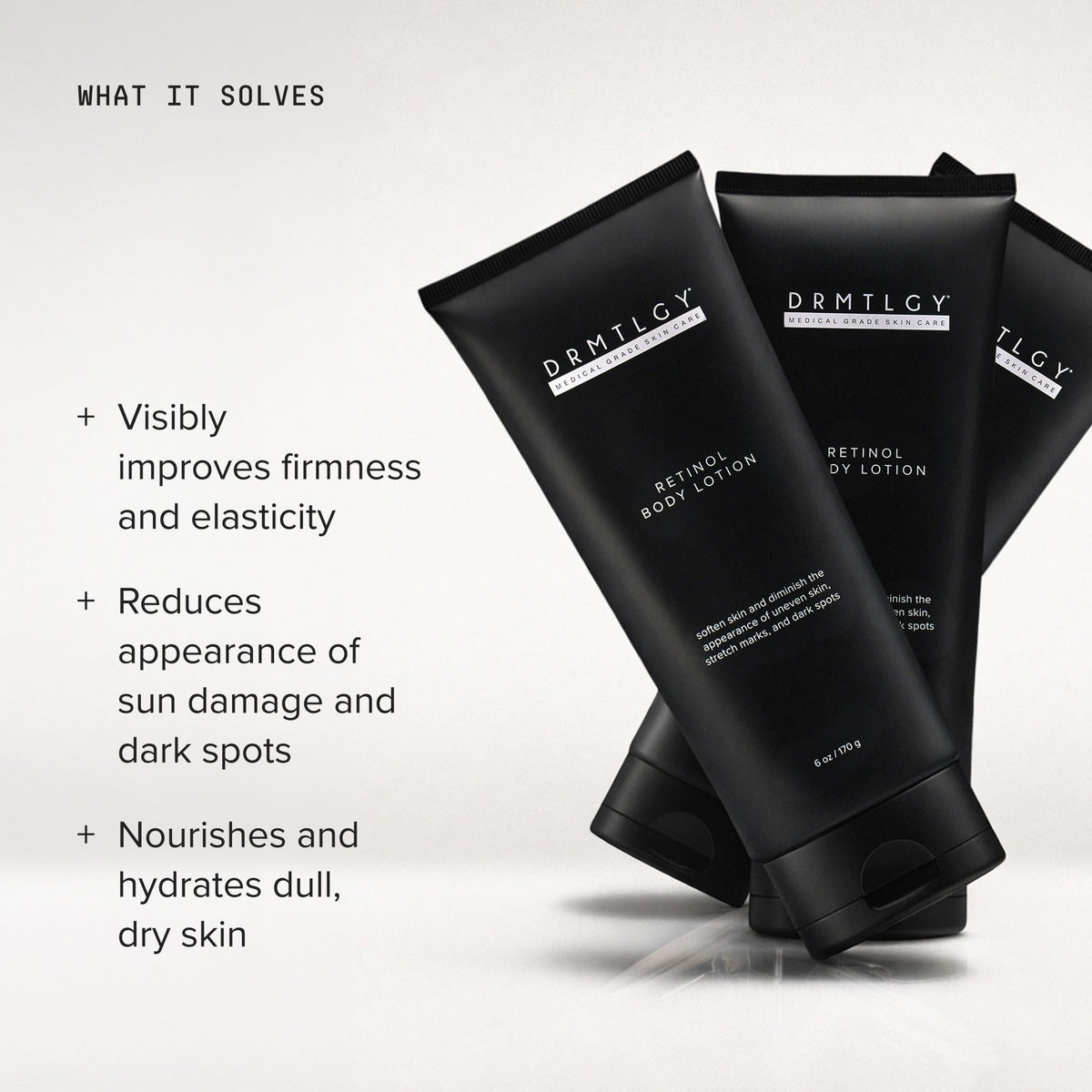 DRMTLGY Retinol Body Lotion - DRMTLGY Official Imagery - 3