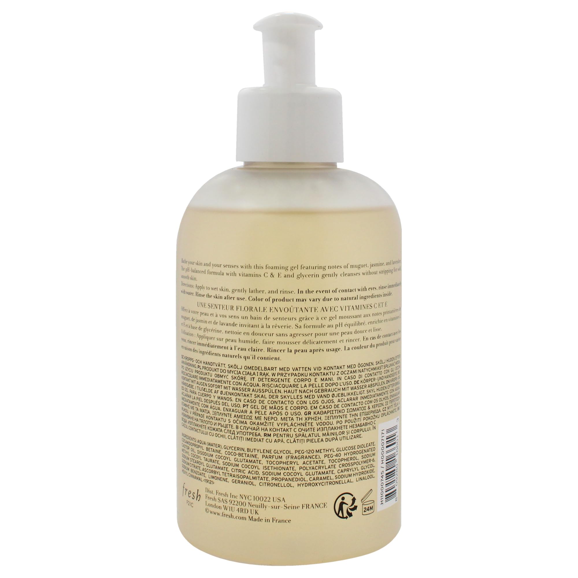 Lily Jasmine by Fresh for Women - 10 oz Body Wash