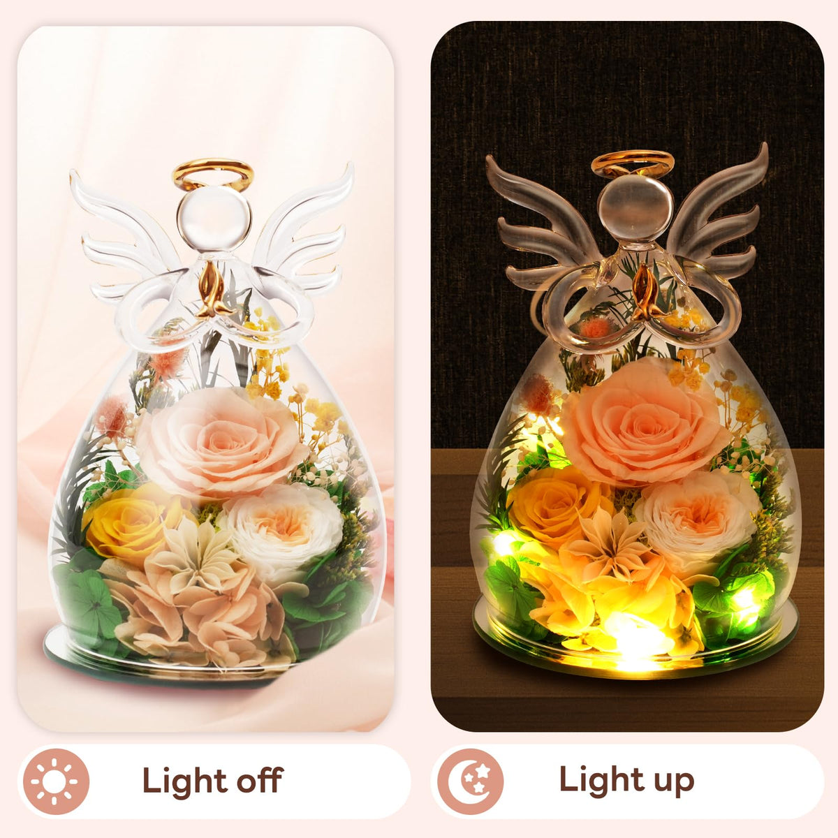 Gifts for Mom Birthday Gifts for Women Preserved Rose in - Kemiputi Official Imagery - 7