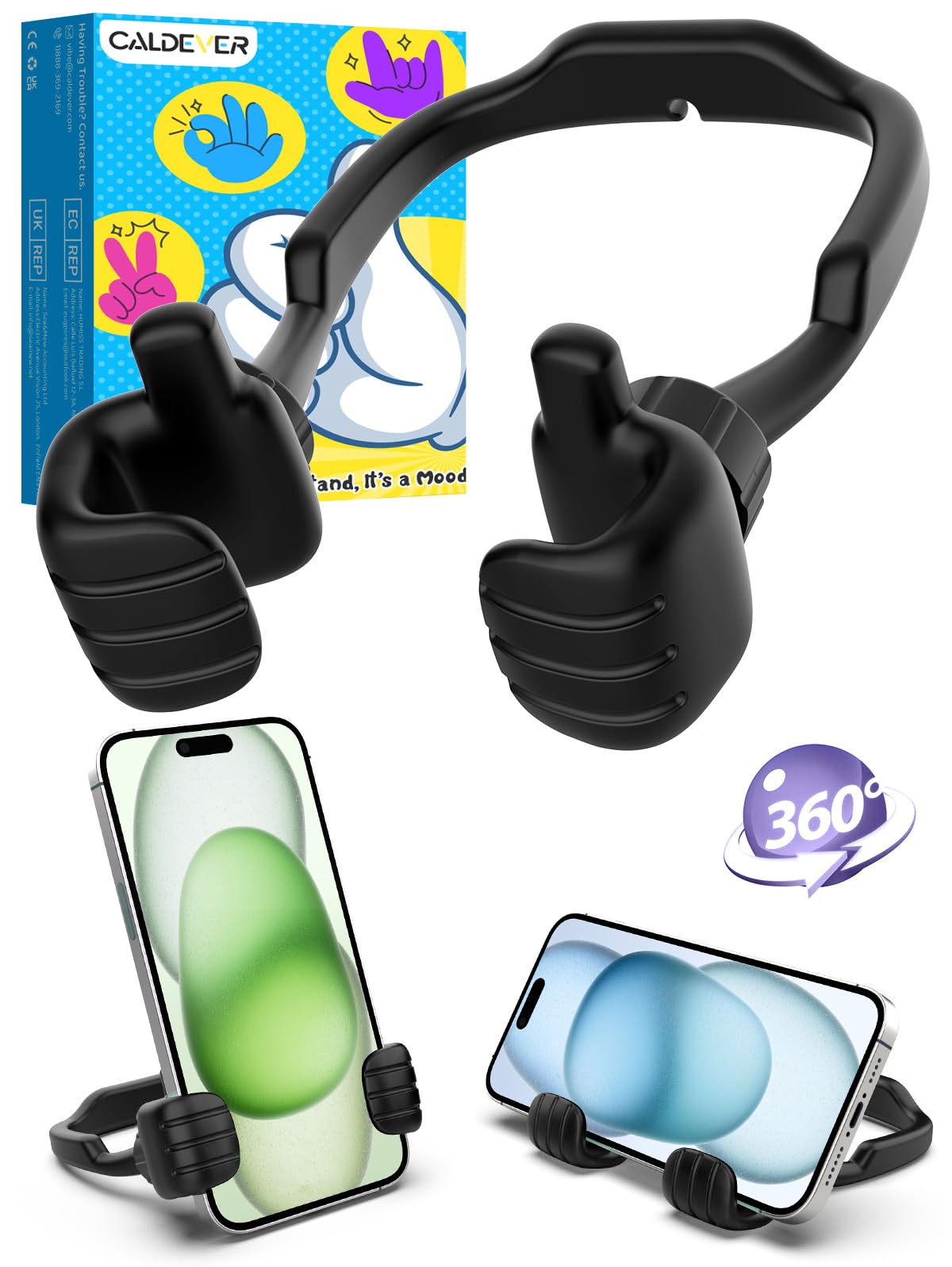 CALDEVER Stocking Stuffers for Teens Boys Men Kids Gifts Thumbs Up Laz - View 1