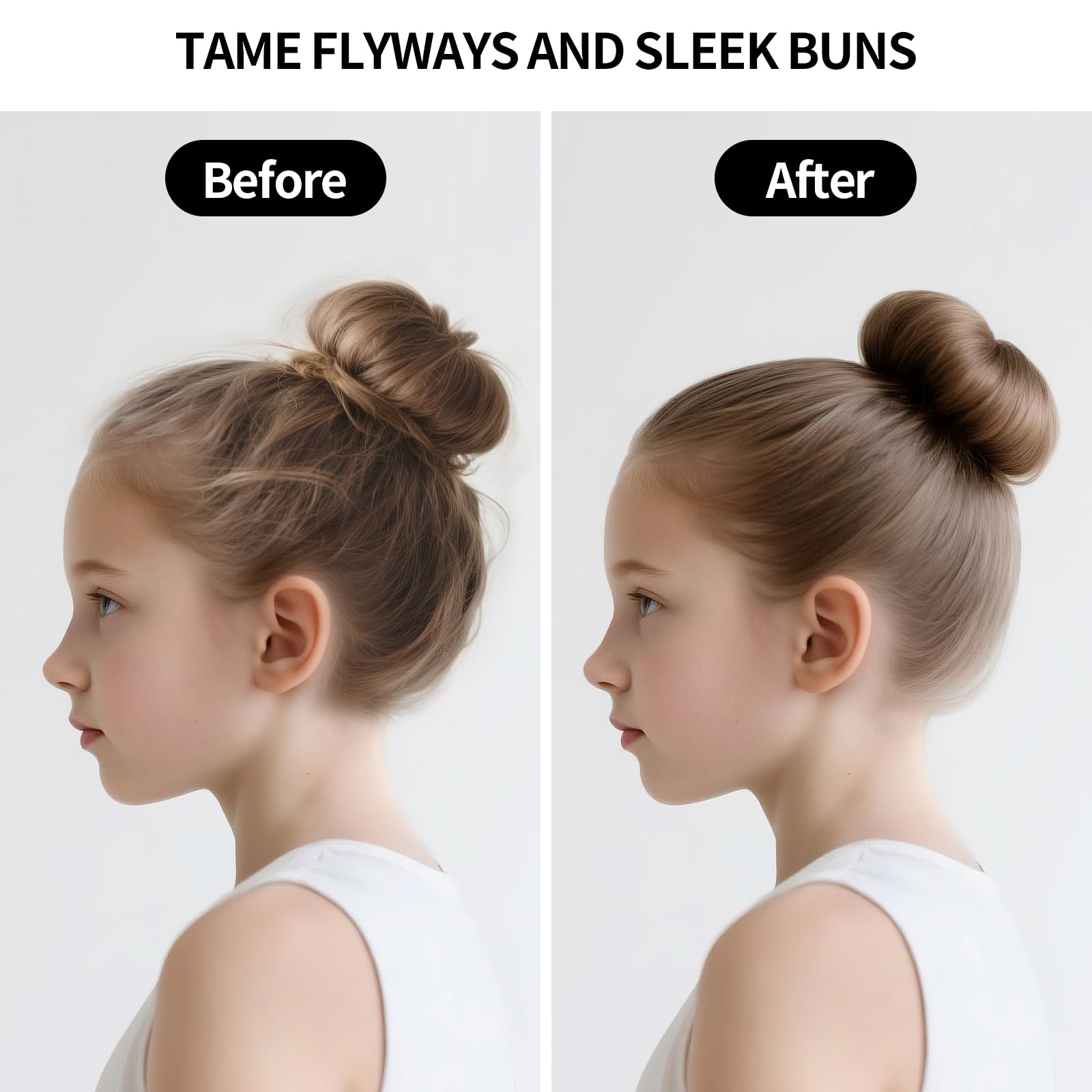 SWEET VIEW Hair Wax Stick & Slick Back Brush - SWEET VIEW Official Product View 3