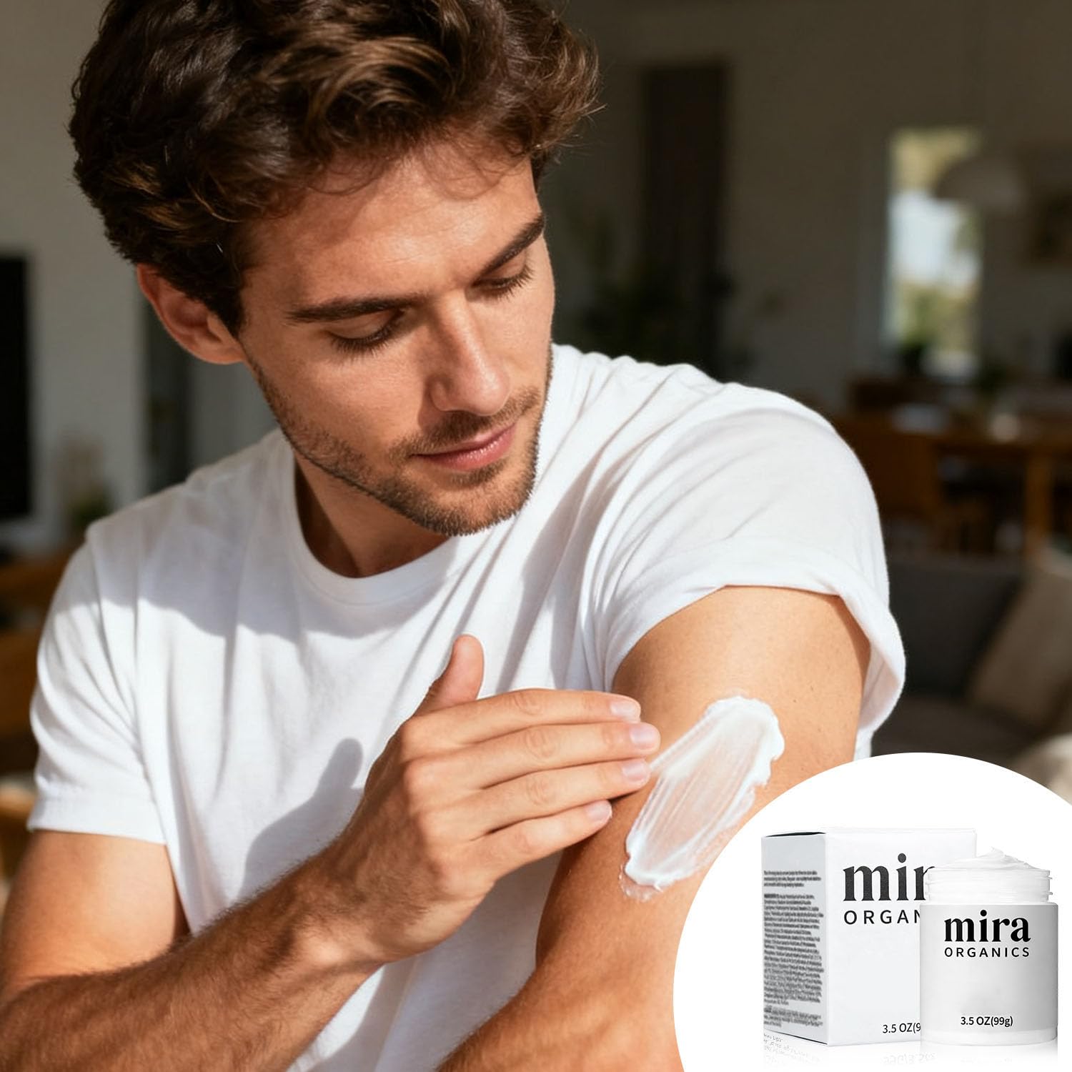 FUERHPSH Mira Relief Repair Lotion skin moisturizer with magnesium and arnica, soothing and hydrating for sensitive skin.