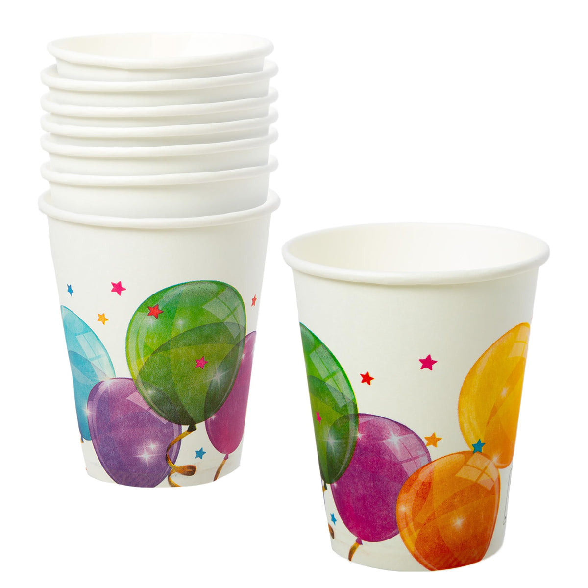 Procos Sparkling Balloon Themed Birthday Party Kit with 8 - Procos Official Imagery - 5