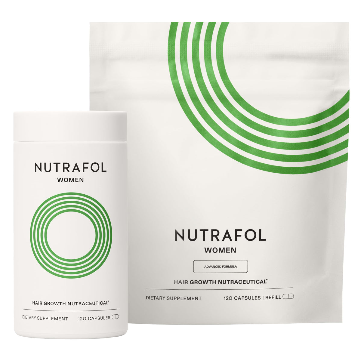 Nutrafol Women Hair Growth Supplements Ages 18 44 2 Month - Premium Selection Official Imagery - 2