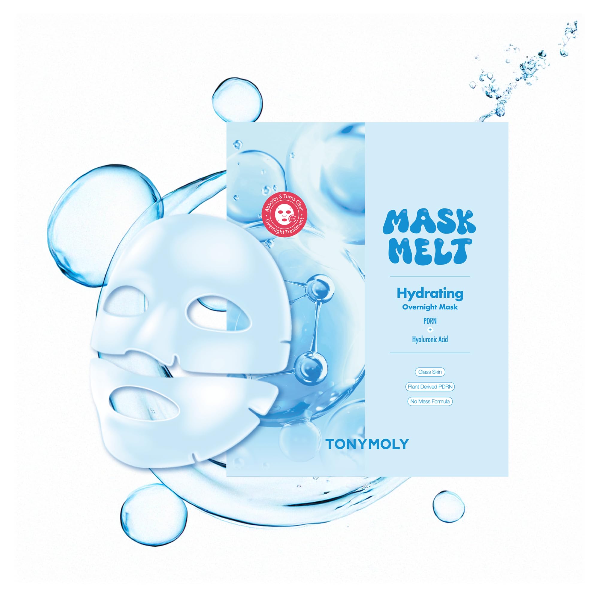 TONYMOLY Mask Melt Blurring Mask, 4-Pack - TONYMOLY