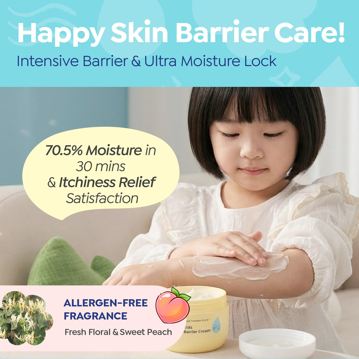GOONGBE Kids Barrier Moisturizing Cream Korean Ceramide 6 09 - GOONGBE Official Imagery - 7