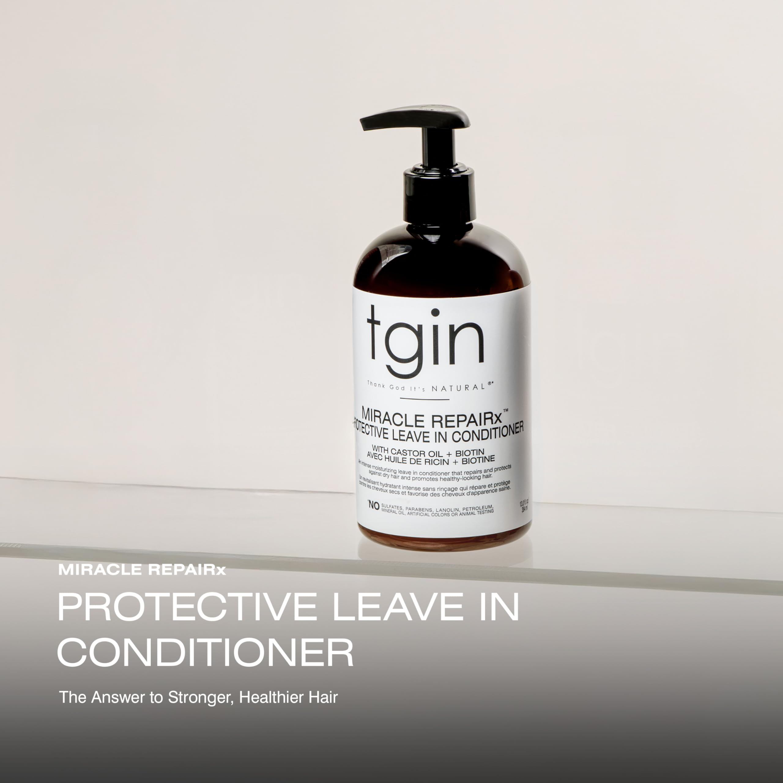 Thank God It's Natural tgin Protective Leave In Conditioner – Restores Moisture - Thank God It's Natural Official Product View 3