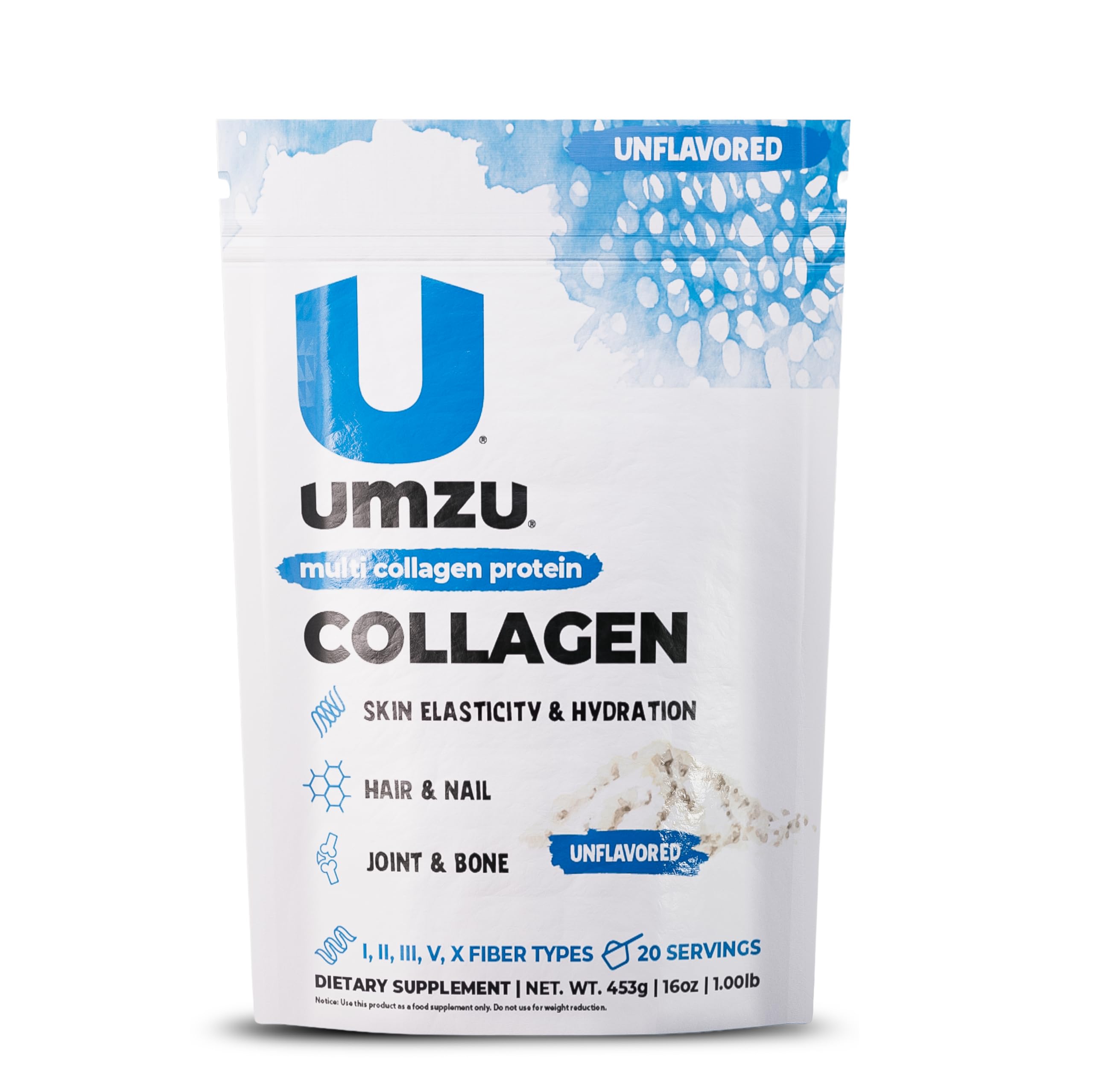 UMZU zuCollagen Collagen Peptides Powder Unflavored - UMZU Official Imagery - 2