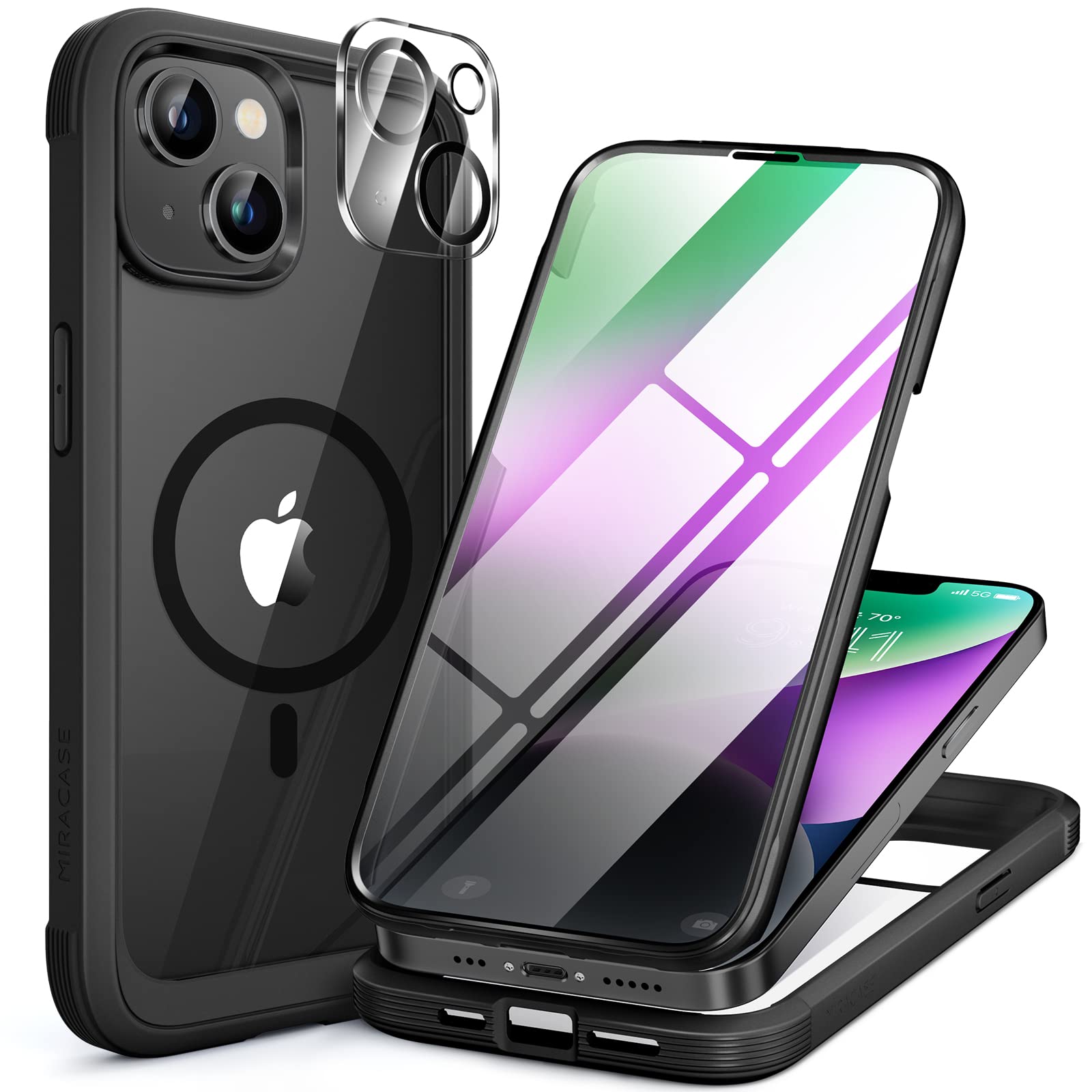 miracase for iPhone 17e Case & iPhone 16e Case, Full-Body Phon... - Miracase Official Product View 9