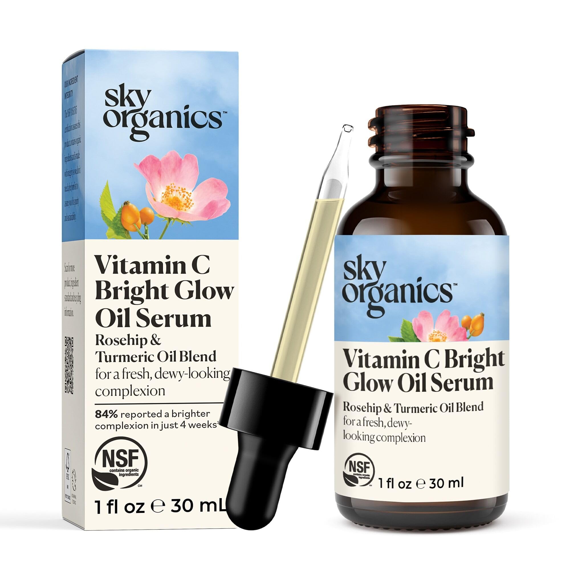Sky Organics Rosehip Oil, 100% Pure & Cold - Pressed Face Oil & Travel Size - Sky Organics Official Product View 10
