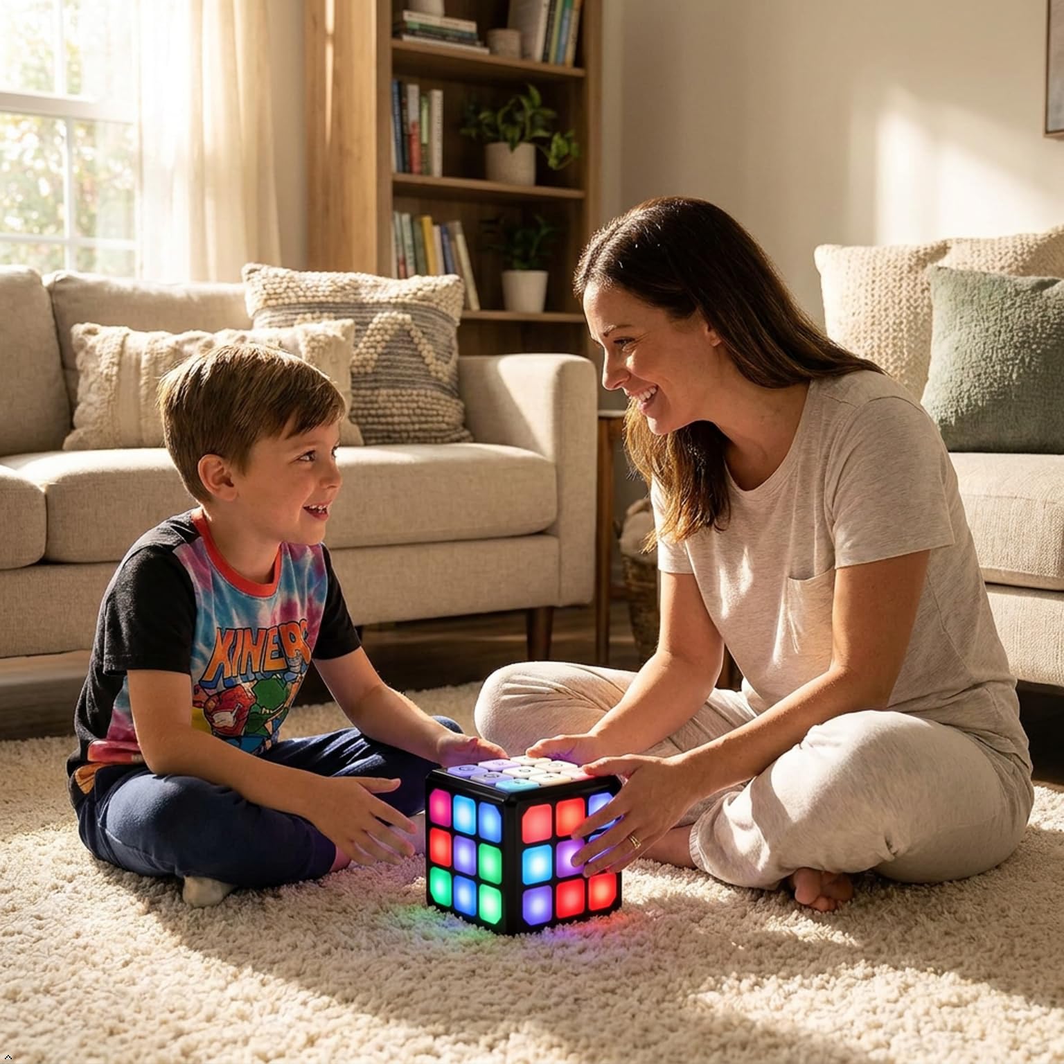 Winning Fingers FLASHDASH Flashing Cube Electronic Memory and Bra - Winning Fingers Official Product View 2