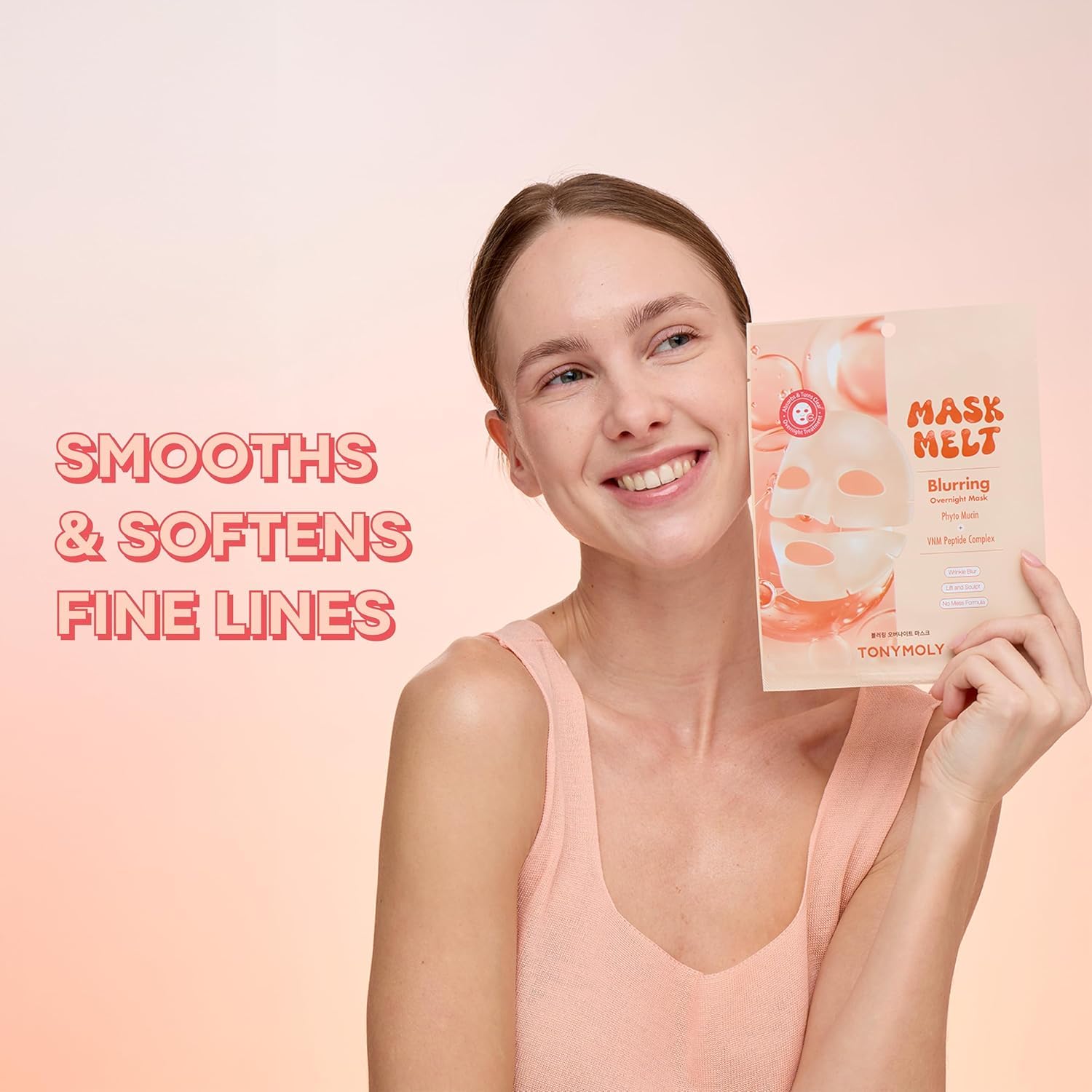 TONYMOLY Mask Melt Blurring Mask, 4-Pack - TONYMOLY