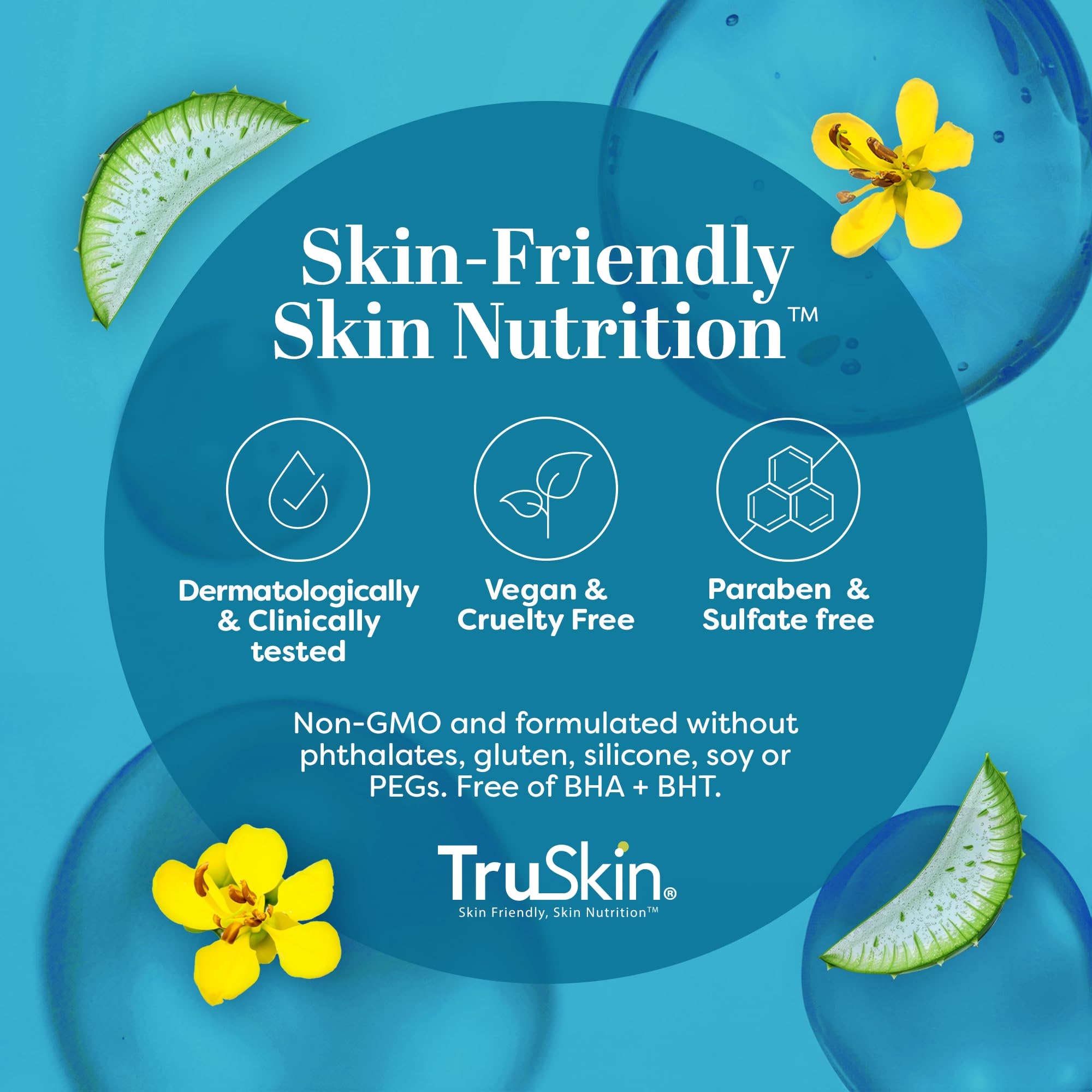 TruSkin Hyaluronic Acid Serum for Face for Hydrated, Plumper Skin, 1 fl oz - TruSkin Official Product View 8