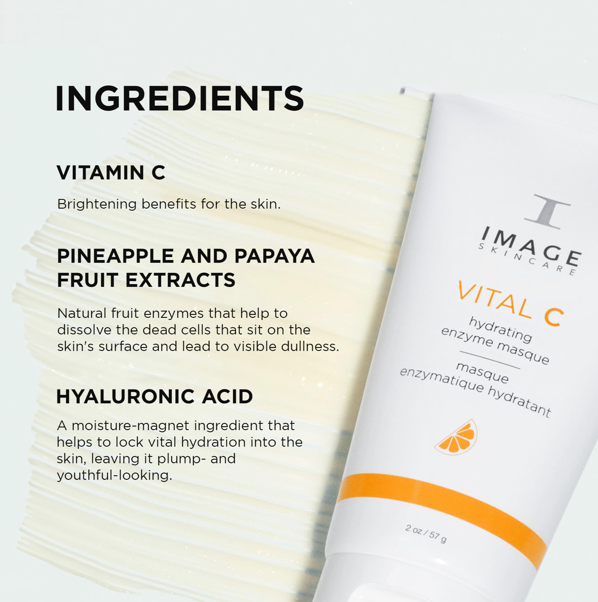 IMAGE Skincare VITAL C Hydrating Enzyme Masque 2 oz - Premium Selection Official Imagery - 5