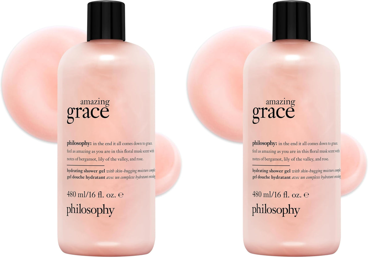 philosophy amazing grace hydrating bath shower gels - Premium Selection Official Imagery - 6