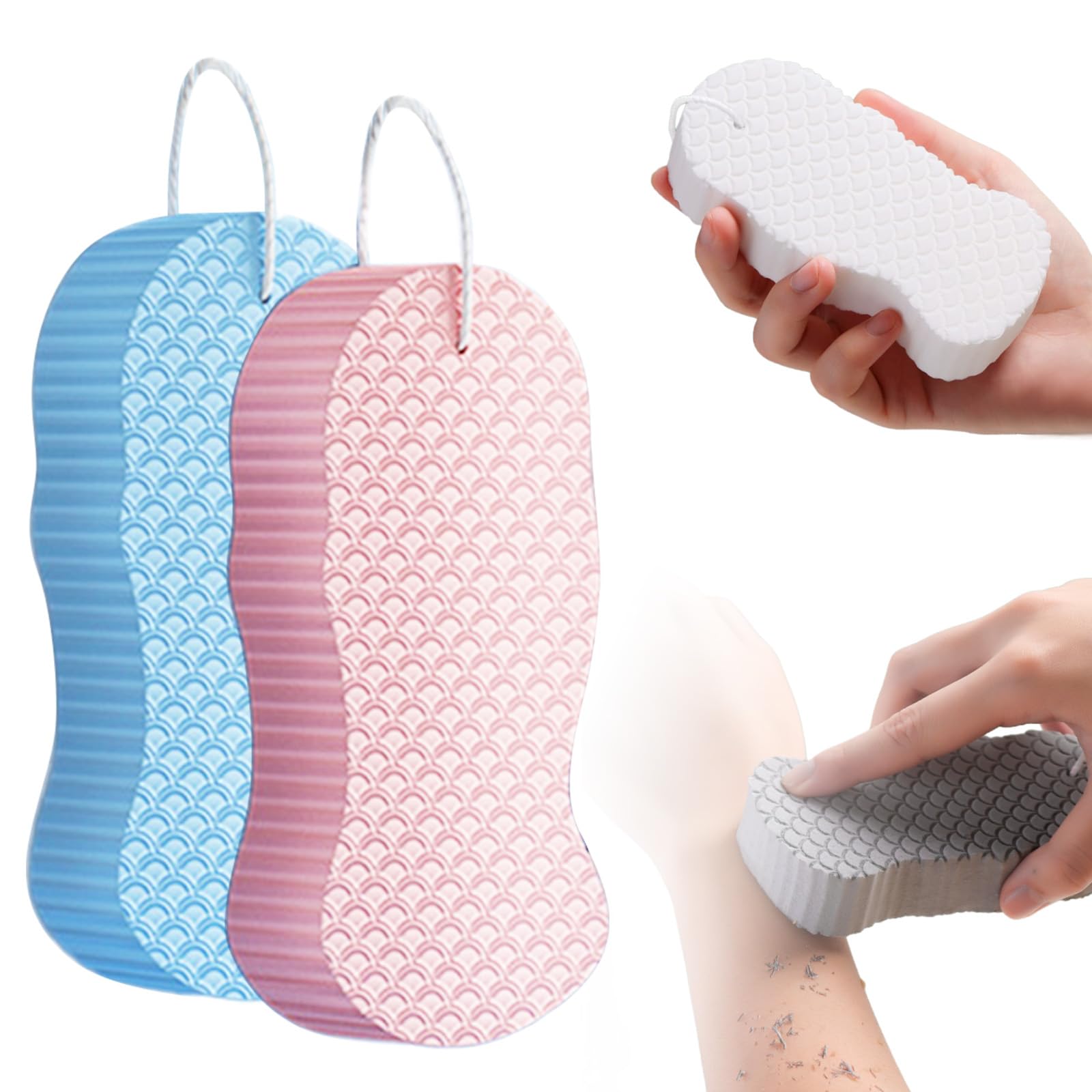 asfanst Magic Exfoliating Bath Sponge, New Super Soft Exfoliating Bath Sponge - asfanst Official Product View 7