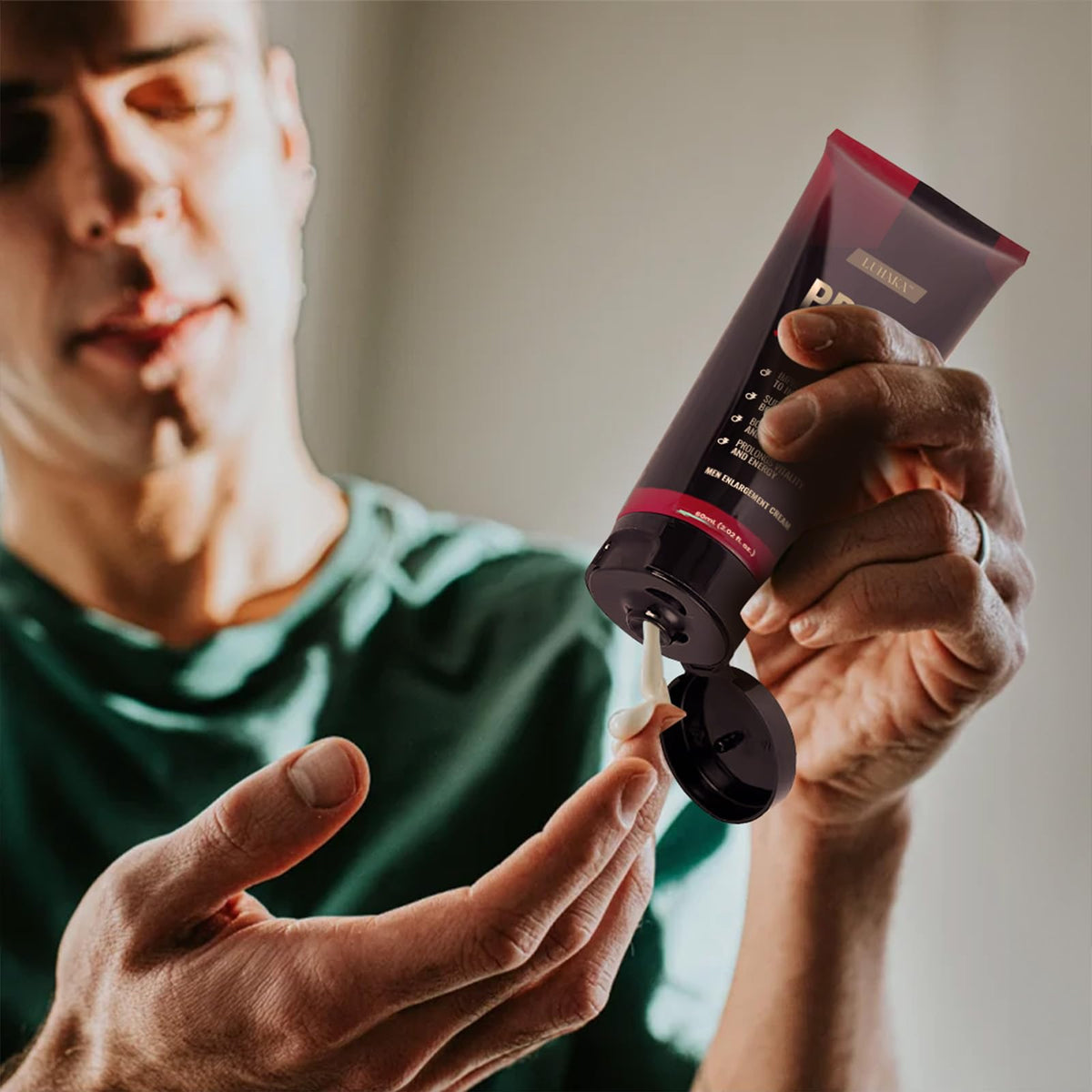 Prime Alpha Men Max Cream Men Body Cream - Luhaka Official Imagery - 5