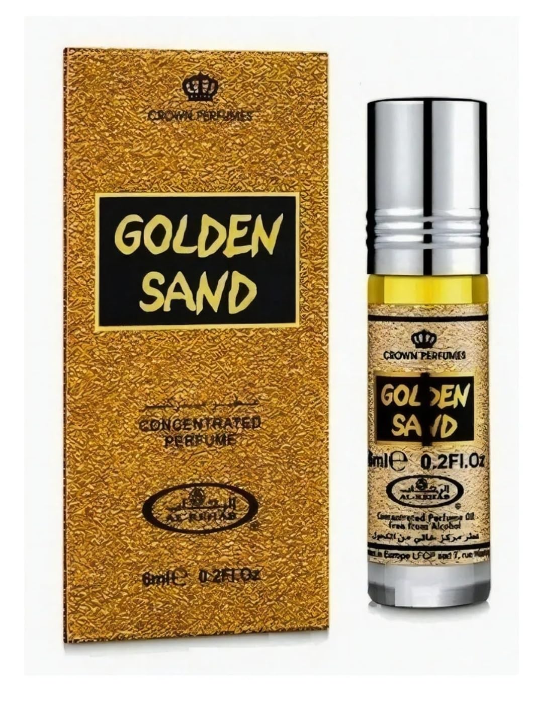 Al-Rehab Golden Sand – Warm, Sweet, Amber, Musky – Concentrated - Product Imagery