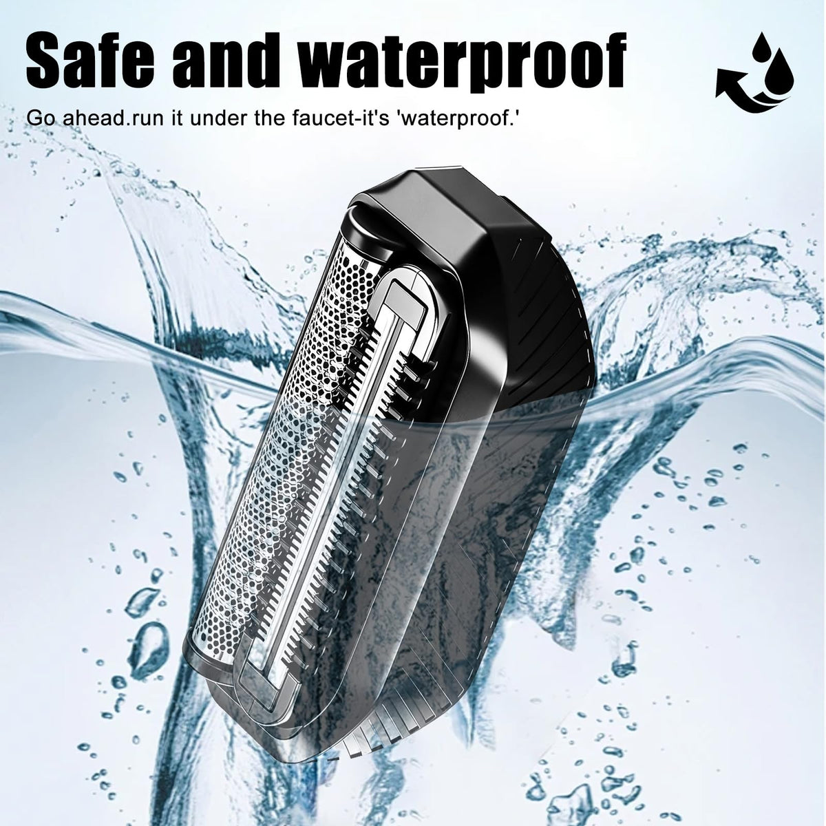 Head Shavers for MANSCAPED The Handyman Compact Face Shaver - Velurie Official Imagery - 6