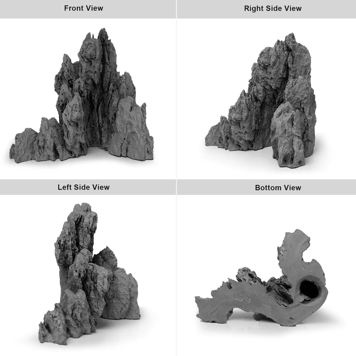 FZONE Aquarium Rocks Micro Resin Seiryu Rock Aquascaping - FZONE Official Imagery - 4
