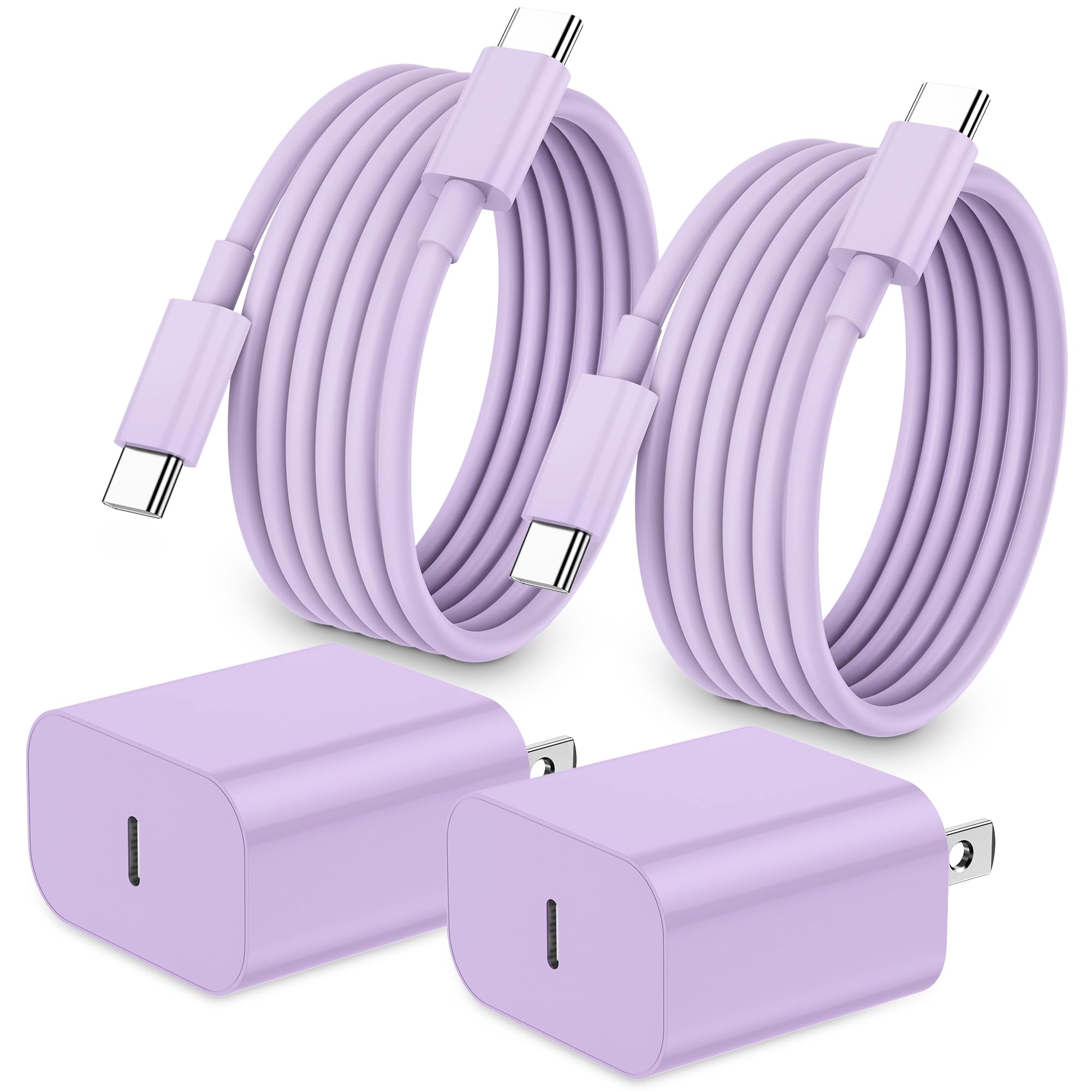 Icseio iPhone 17 16 15 Charger Fast Charging, 20W Apple iPad USB C Wall Charger - Icseio Official Product View 10