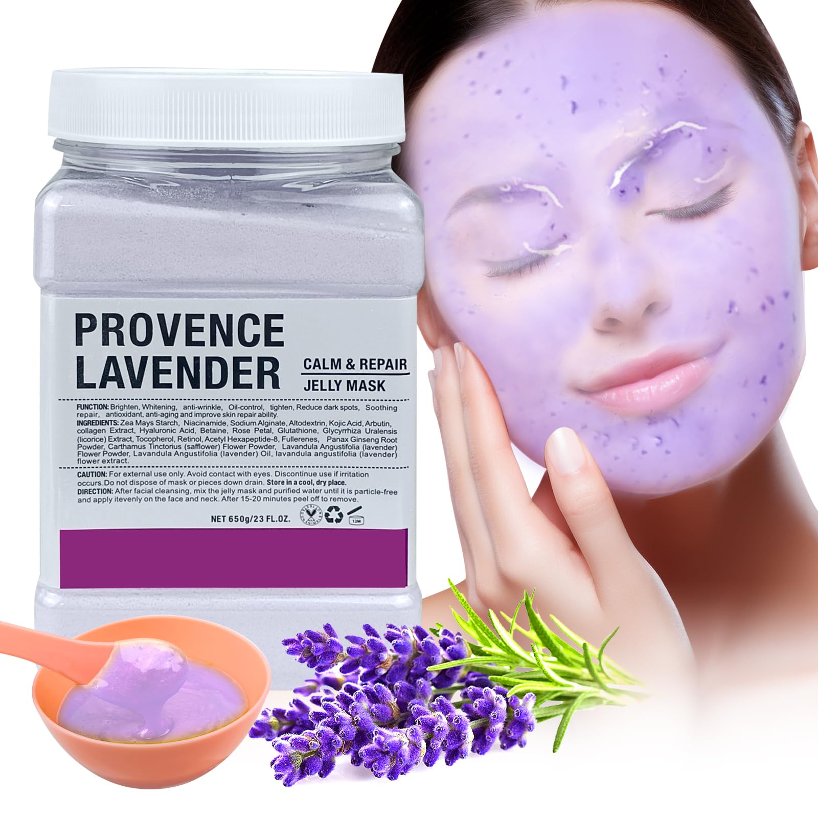 Jelly Mask for Facials Professional, Hydrating &amp; - Angeland