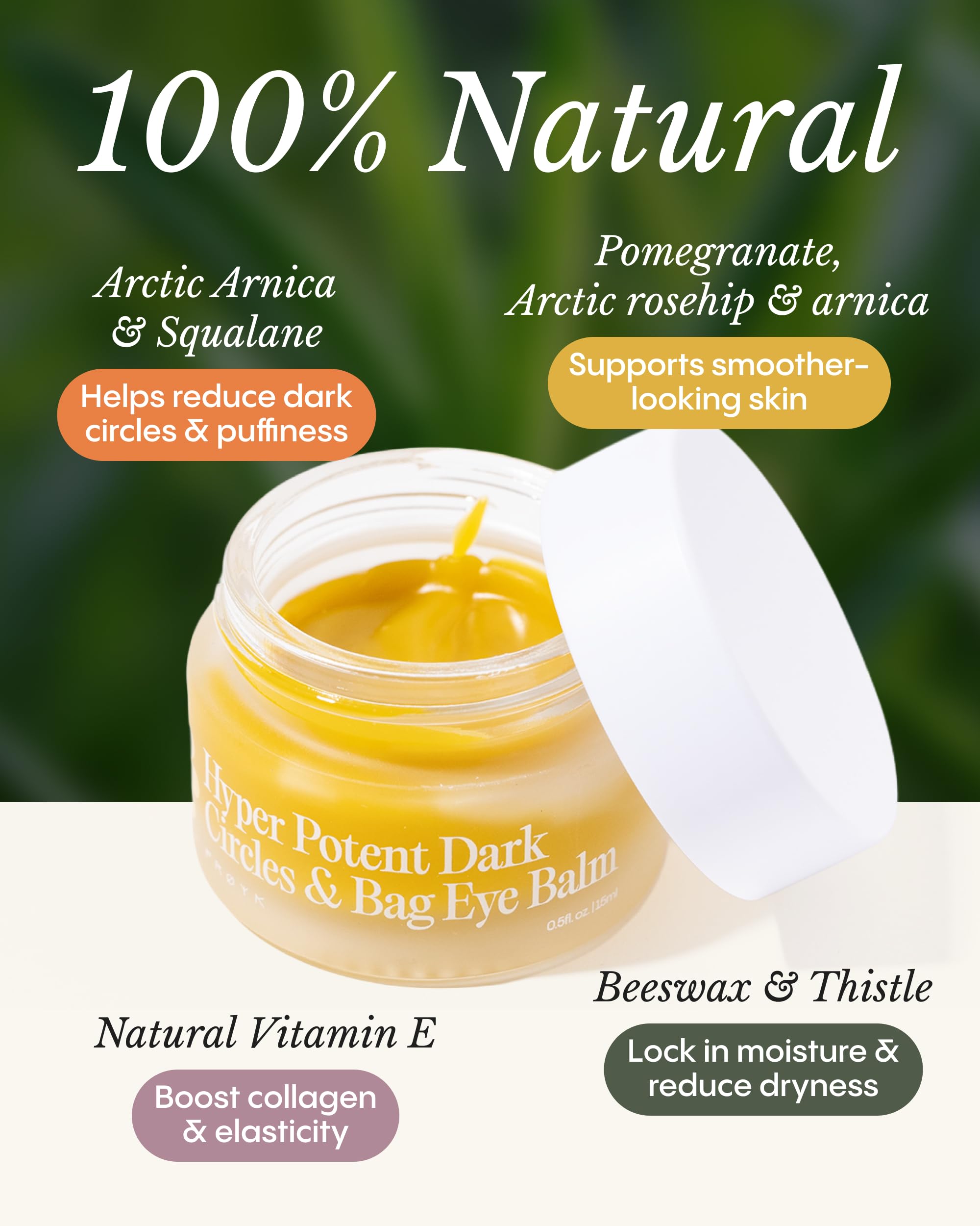 FRØYA Organics Hyper Potent Dark Circles &amp; Bag Eye Balm (0.5 - FR&Oslash;YA