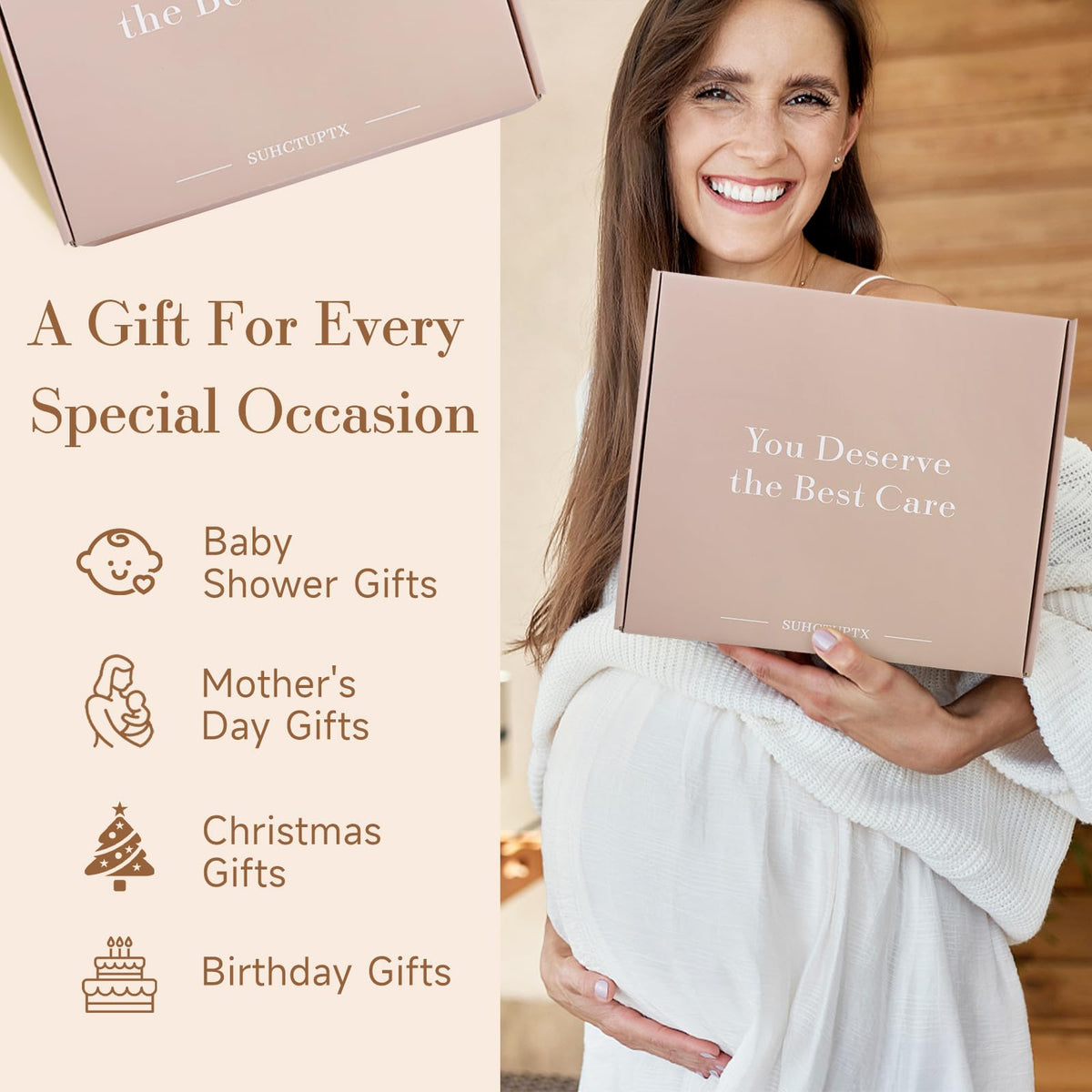 New Mom Gifts for Women 11 Luxury New Mom Care Package After - Suhctuptx Official Imagery - 4