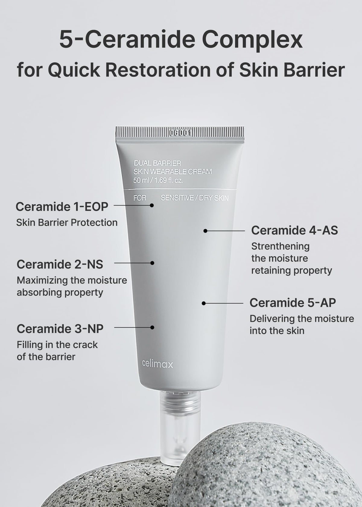 celimax Dual Barrier Skin Wearable Cream 1 69 fl oz - celimax Official Imagery - 6