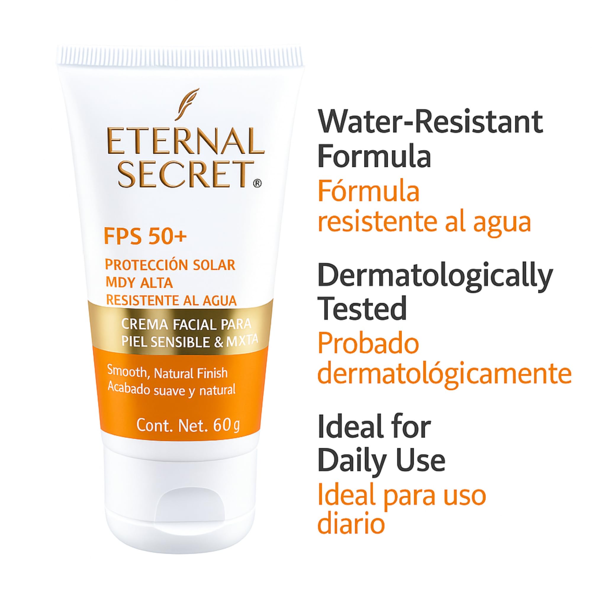 Eternal Secret High Protection Sunscreen for Face - Tu Salud Plus Official Imagery - 7