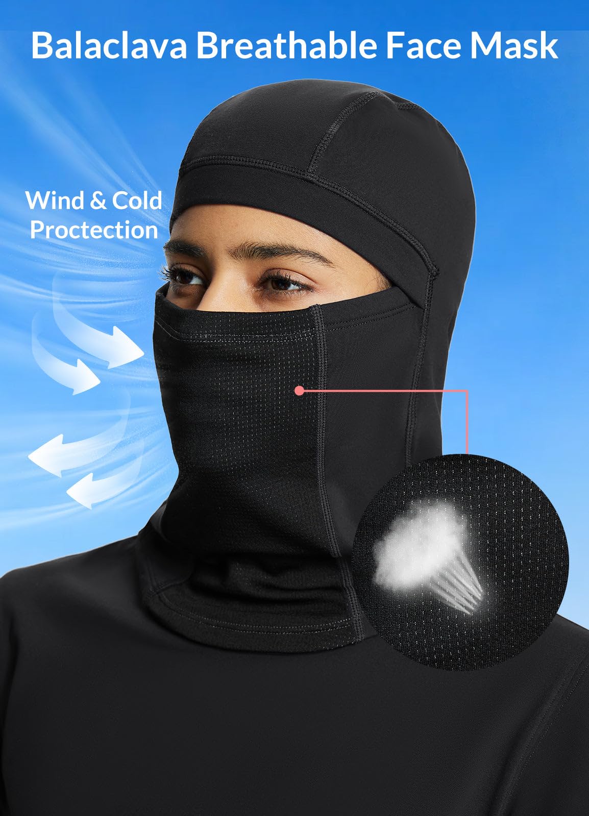 baleaf Thermal Lone Sleeve Shirts for Women Winter Clothing - baleaf Official Imagery - 6