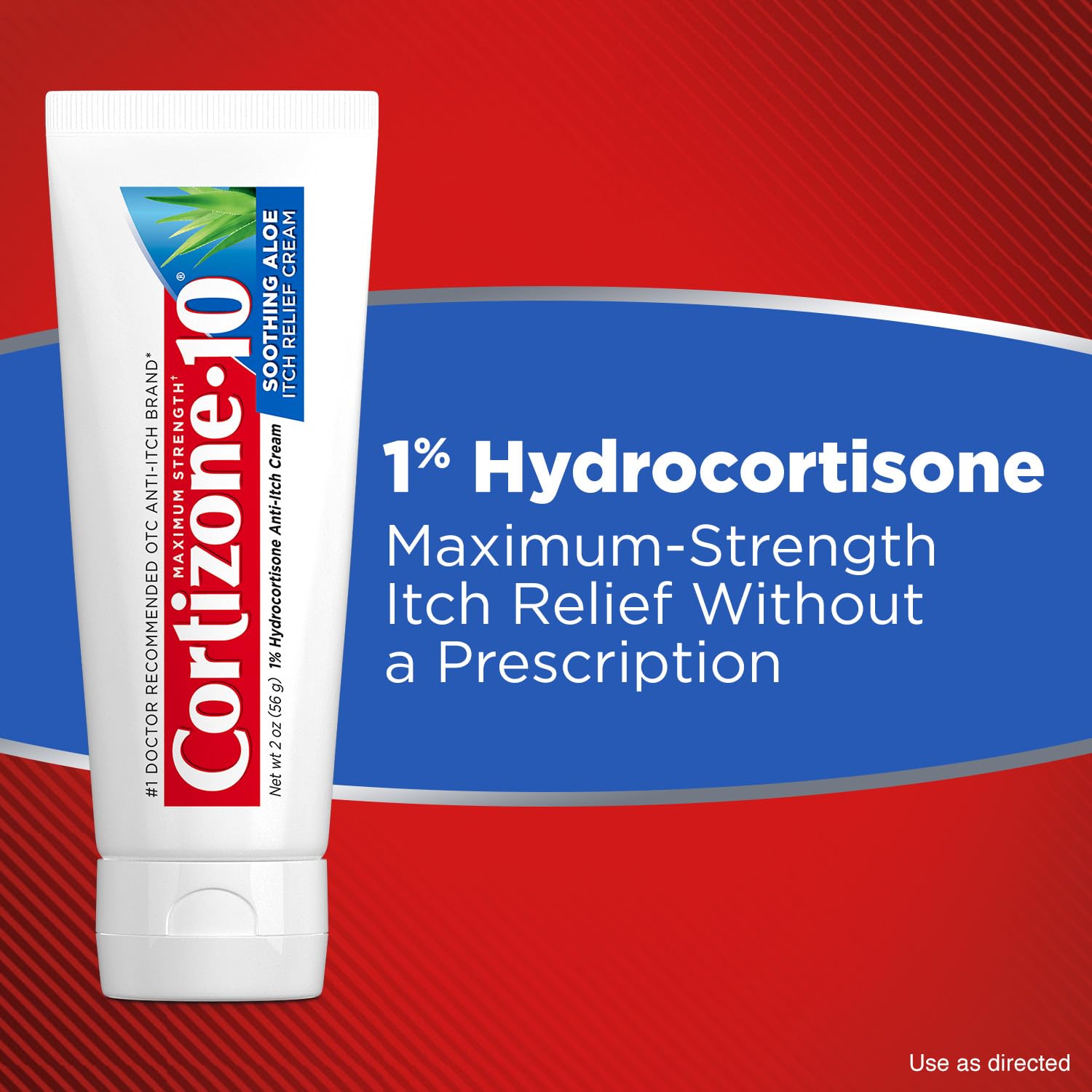 Cortizone-10 Max Strength Aloe Anti-Itch Cream 2 oz