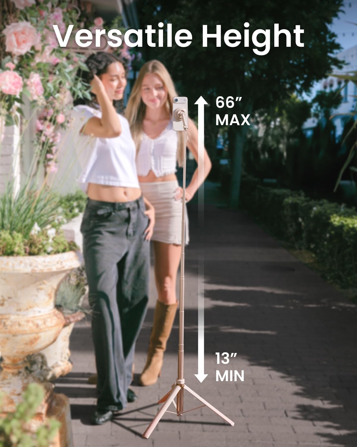 KraftGeek Magnetic Phone Tripod for iPhone JustTap Tripod - KraftGeek Official Imagery - 5